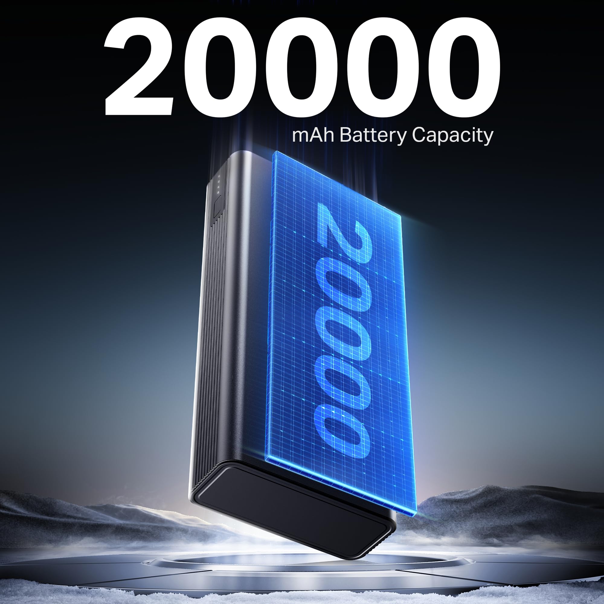 Boat Energyshroom PB435 20000 mAh 35W Super Fast Charging Power Bank, Smart 12 Layer Protection (4X Output Ports, Supports Android, iPhone, Tablets, Earbuds, etc.) (Onyx Black) 2