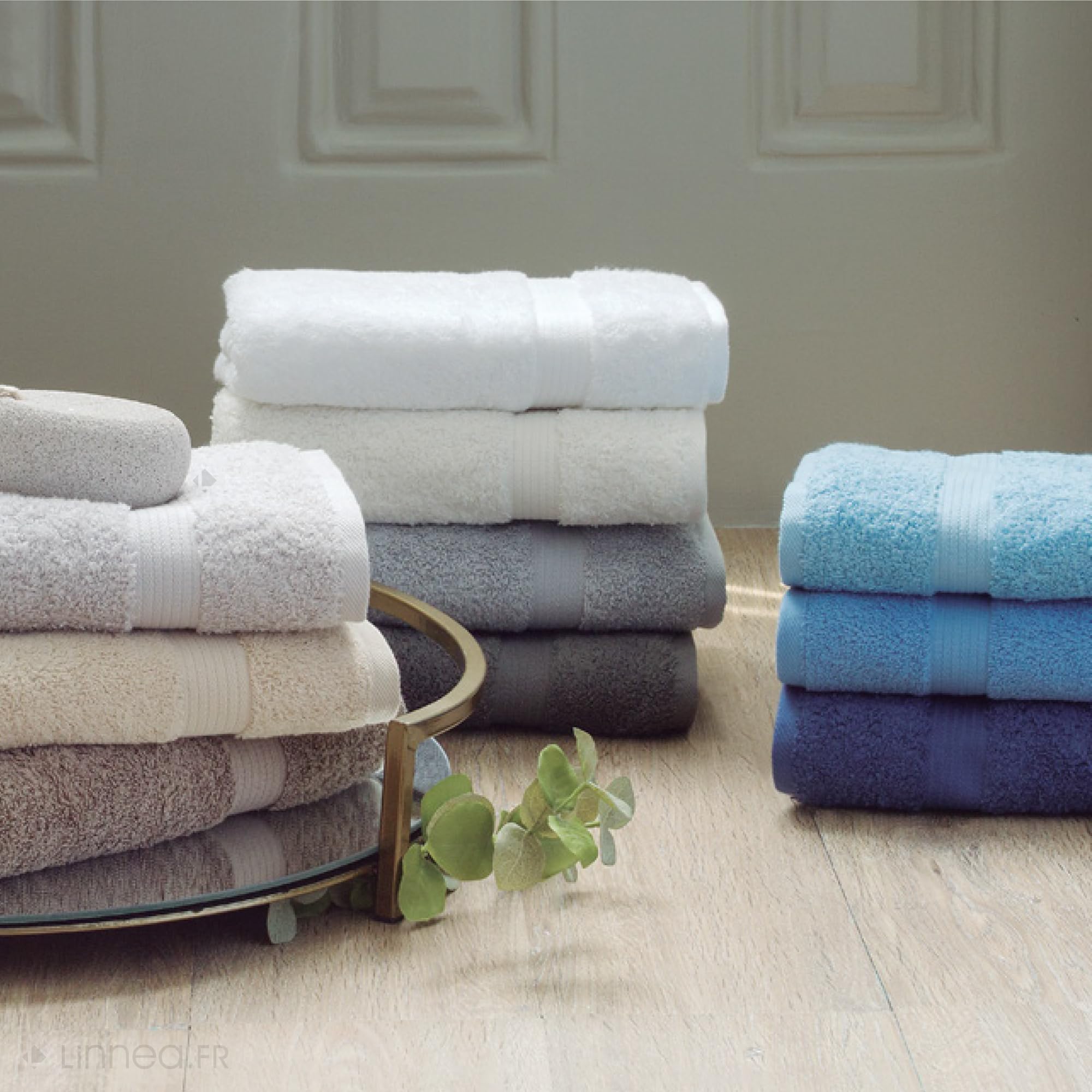 Drap De Douche 70x130 Cm LUXOR Vert Pomme | Leroy Merlin