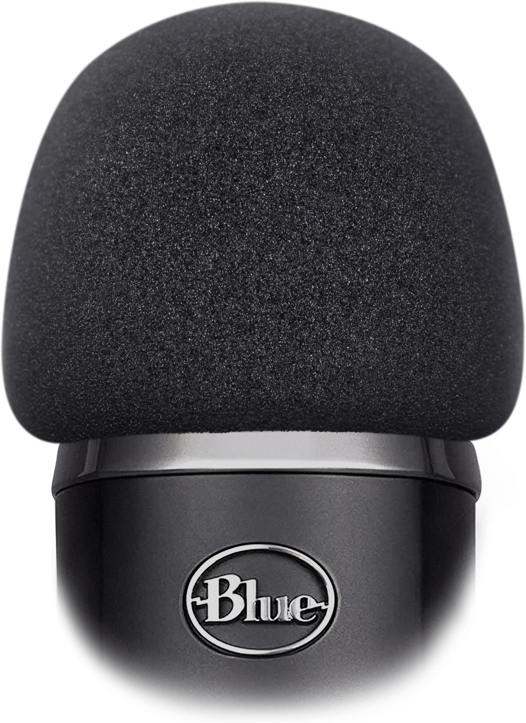 Foam Windscreen for Blue Yeti Nano by Vocalbeat - Pop Filter Made from Quality Sponge Material that Filter Unwanted Recording Noises - The Perfect Filter for Your Microphone - Black Color