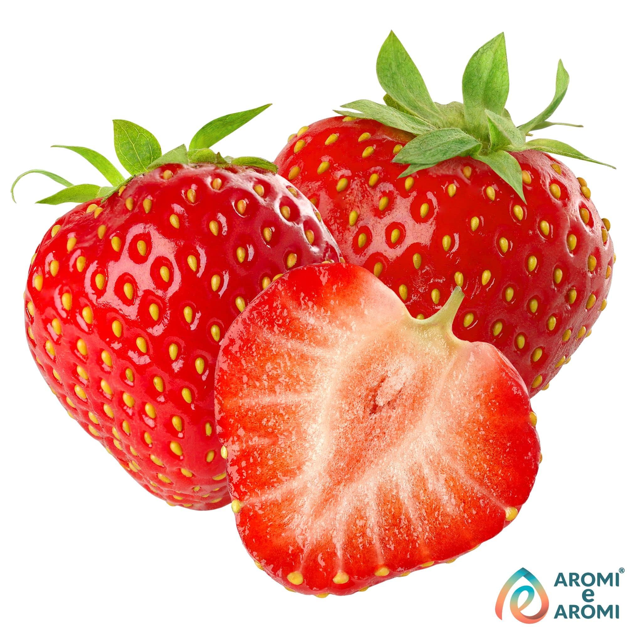 AROMI E AROMI | Aroma Fragola in Gocce per Pasticceria, Ristoranti, Gelaterie e Industria Alimentare | Prodotto 100% Italiano per Aziende del Settore Alimentare B2B (100g)