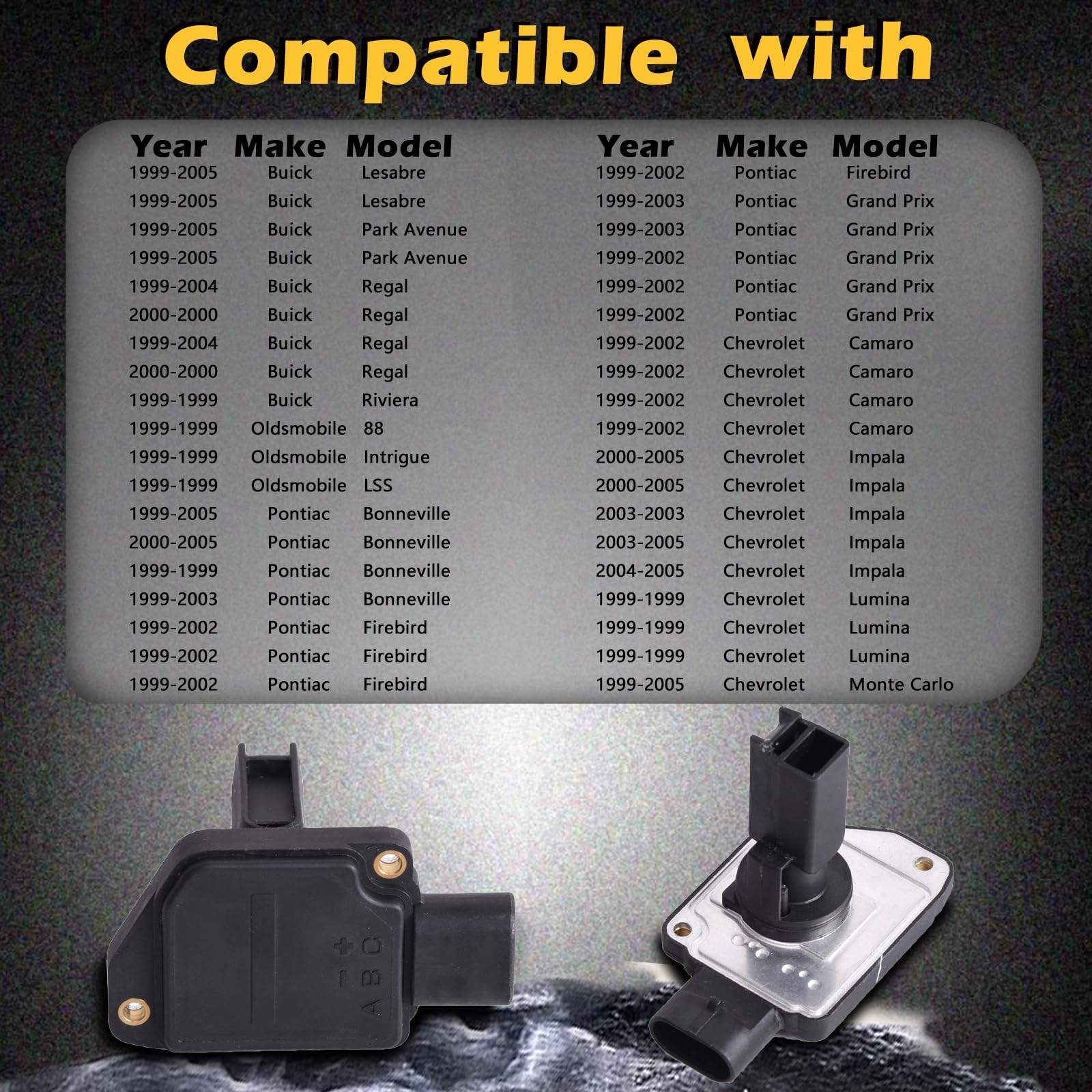Amazon.com: Mass Air Flow Sensors Meter MAF Compatible with Buick