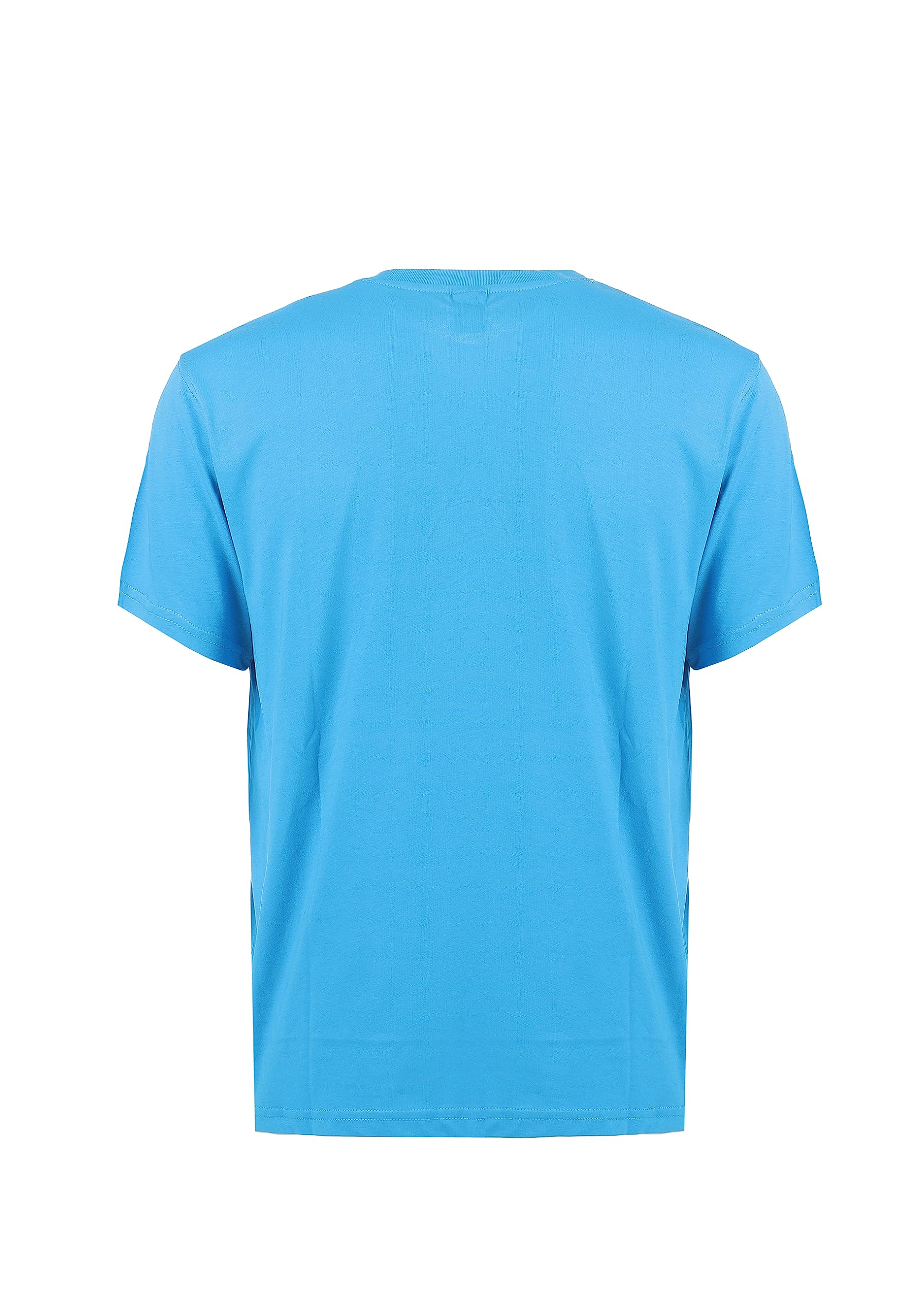Camiseta de cuello redondo con estampado de logotipo