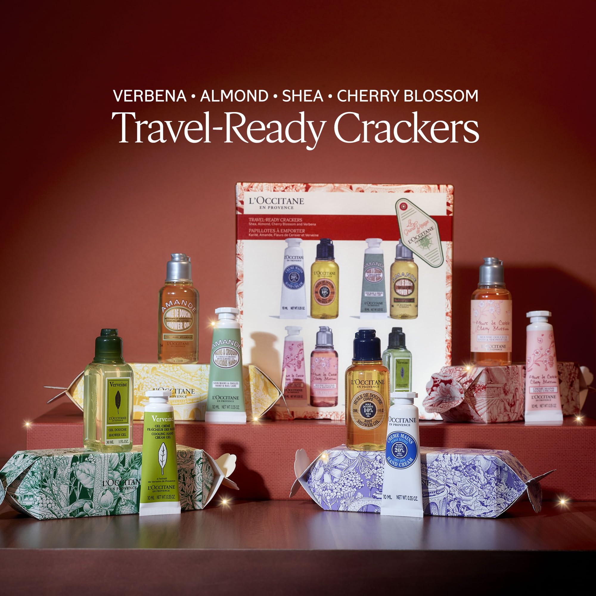 L'OCCITANE セット L'OCCITANE Travel-Ready Crackers Holiday Gift Set: Nourish Hands