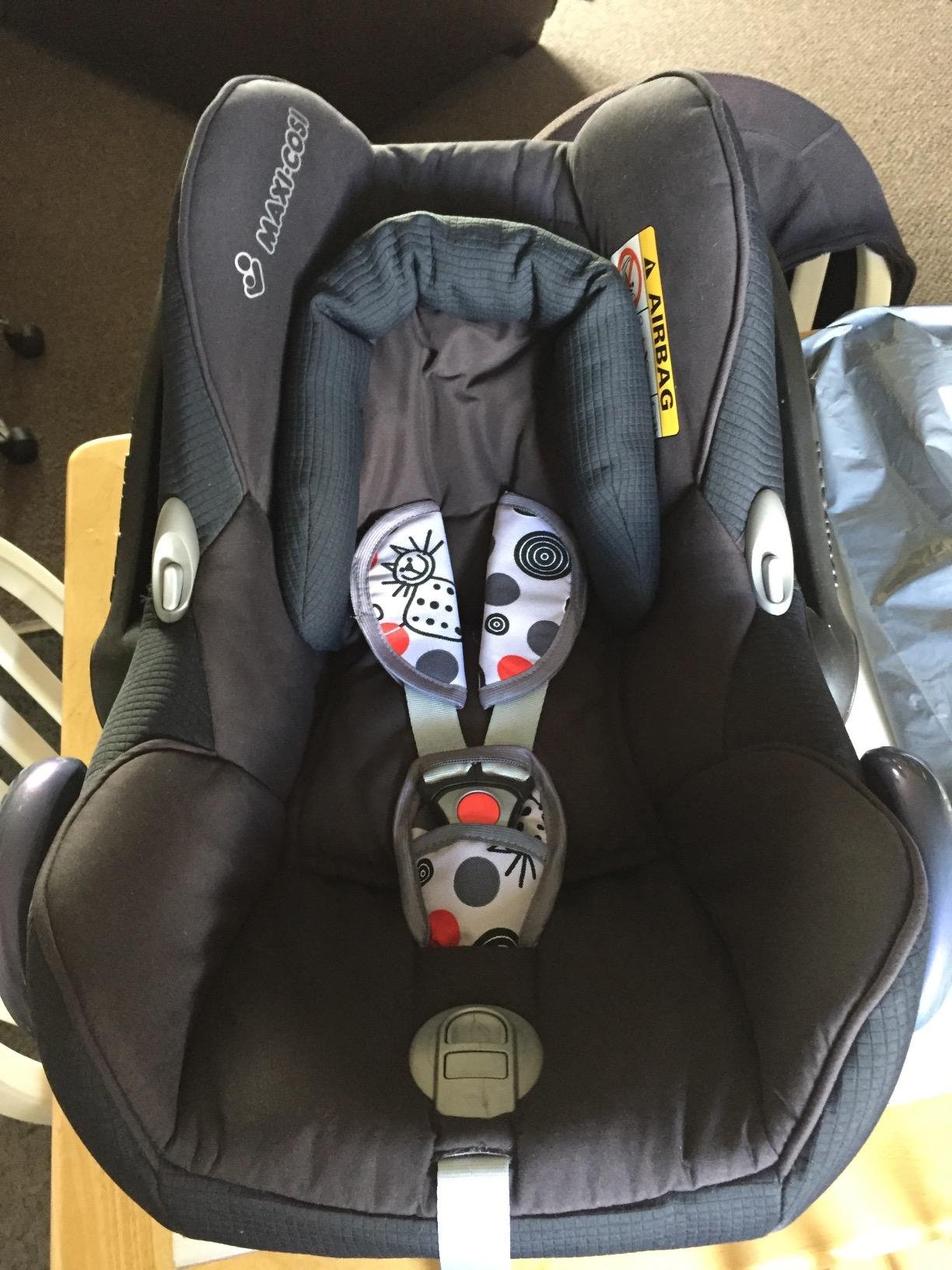 Belts Pads Shoulder Strap and Crotch Cover fits Maxi COSI Cabriofix