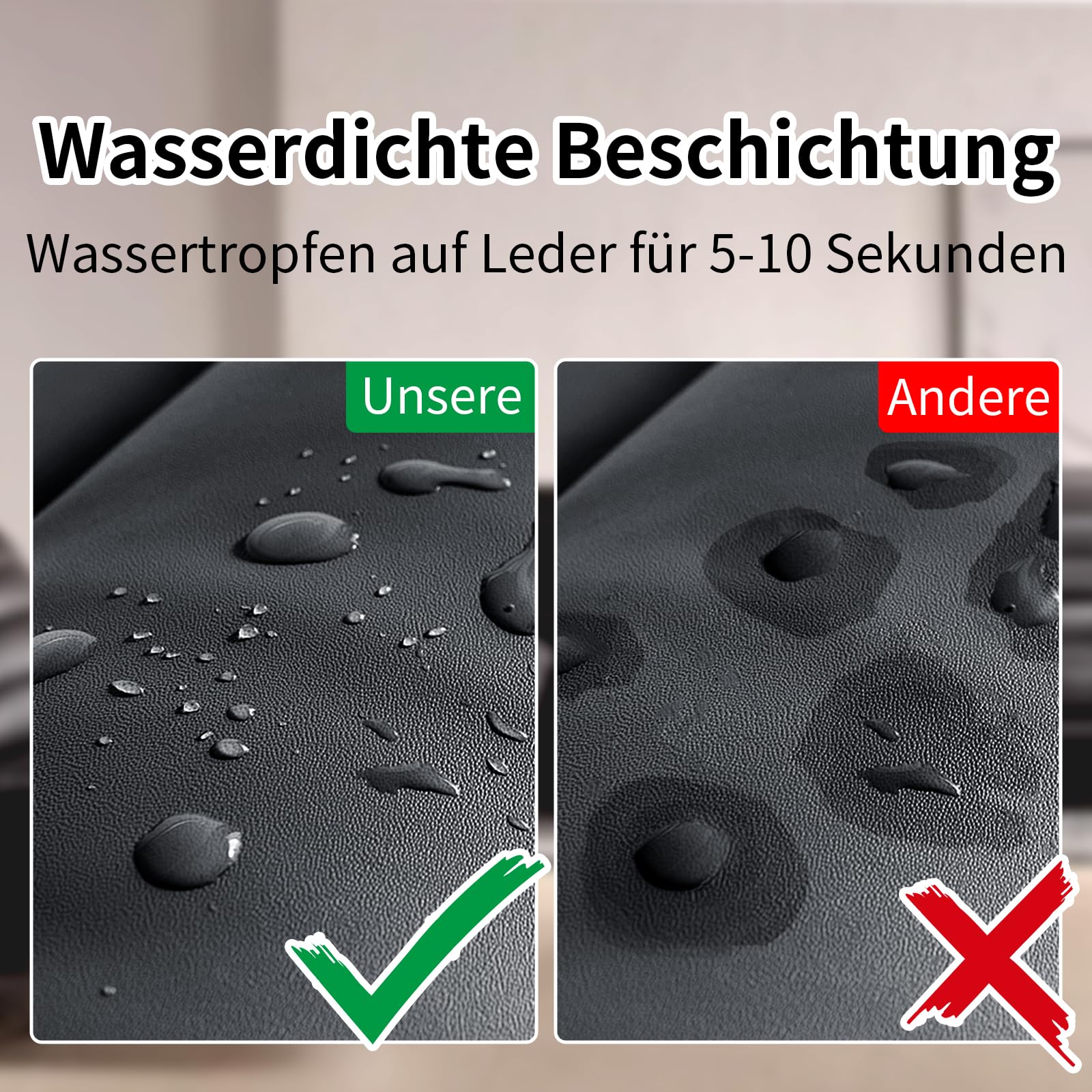 240g Lederpflege Auto mit Lederfett(100ml),Leder Reparatur Set Schwarz,Flüssigleder,Lederfarbe,Kunstleder Reparaturset zum Reparieren von Sofas,Vinylmöbeln,Autositz bei Verblassen und Kratzer