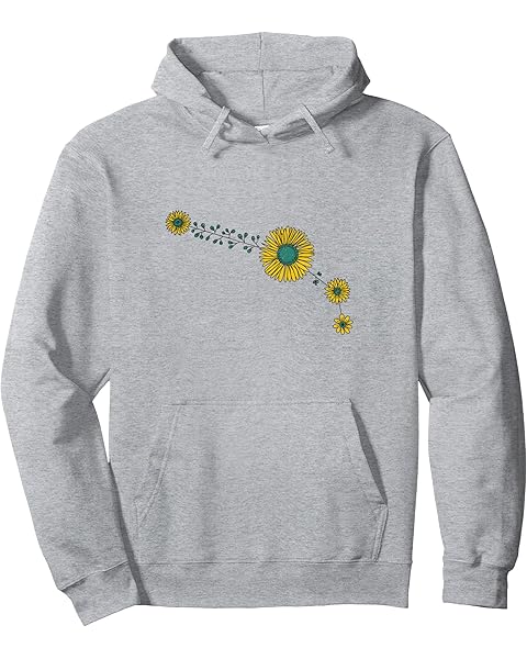 Aries Constellation as Flowers Zodiac Pullover Hoodie