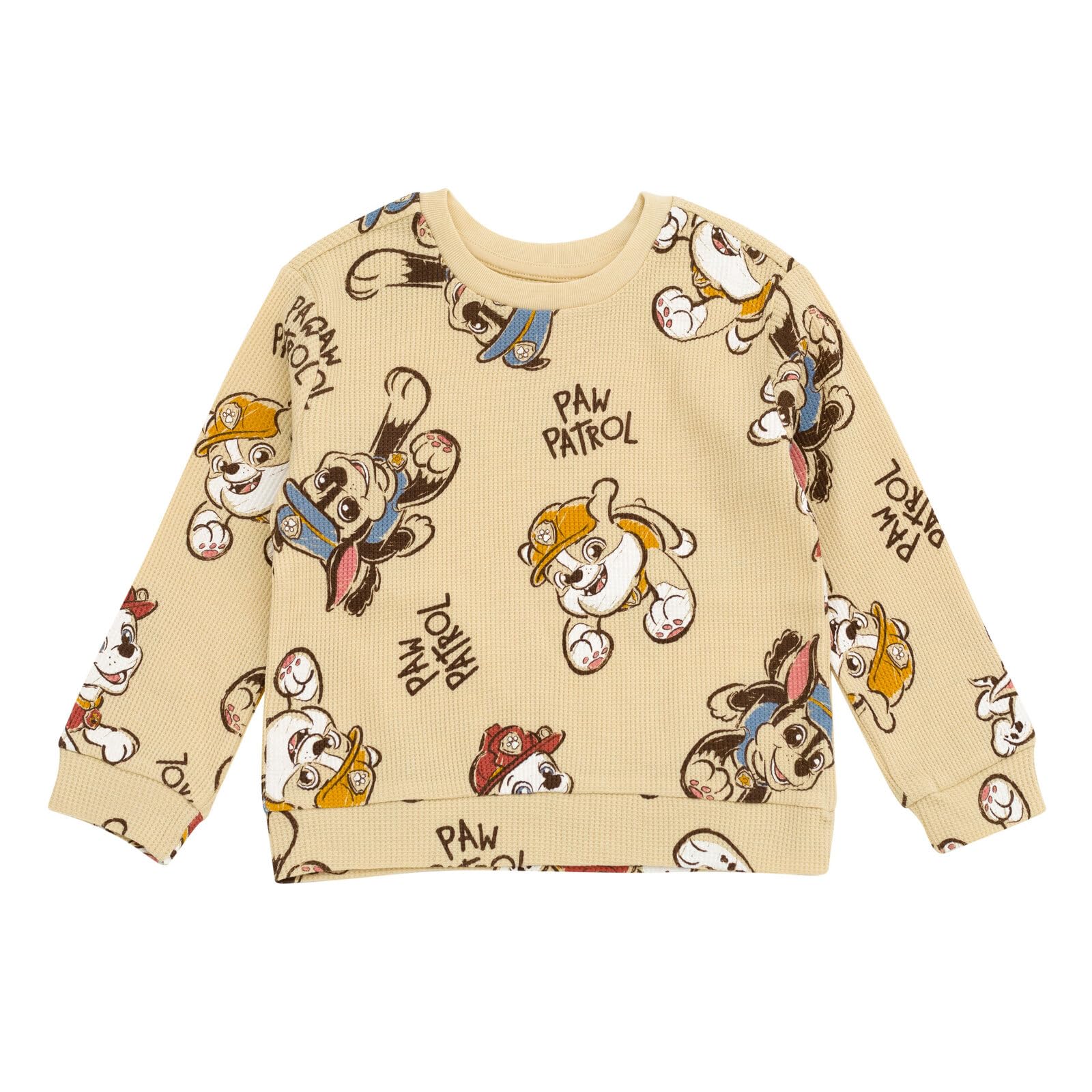 Paw Patrol Conjunto de sudadera de punto gofre y pantalones deportivos para recién nacidos a niños pequeños (0-3 meses - 5)