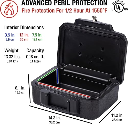 Miniatura 4 de SentrySafe Caja de bloqueo ignífugo