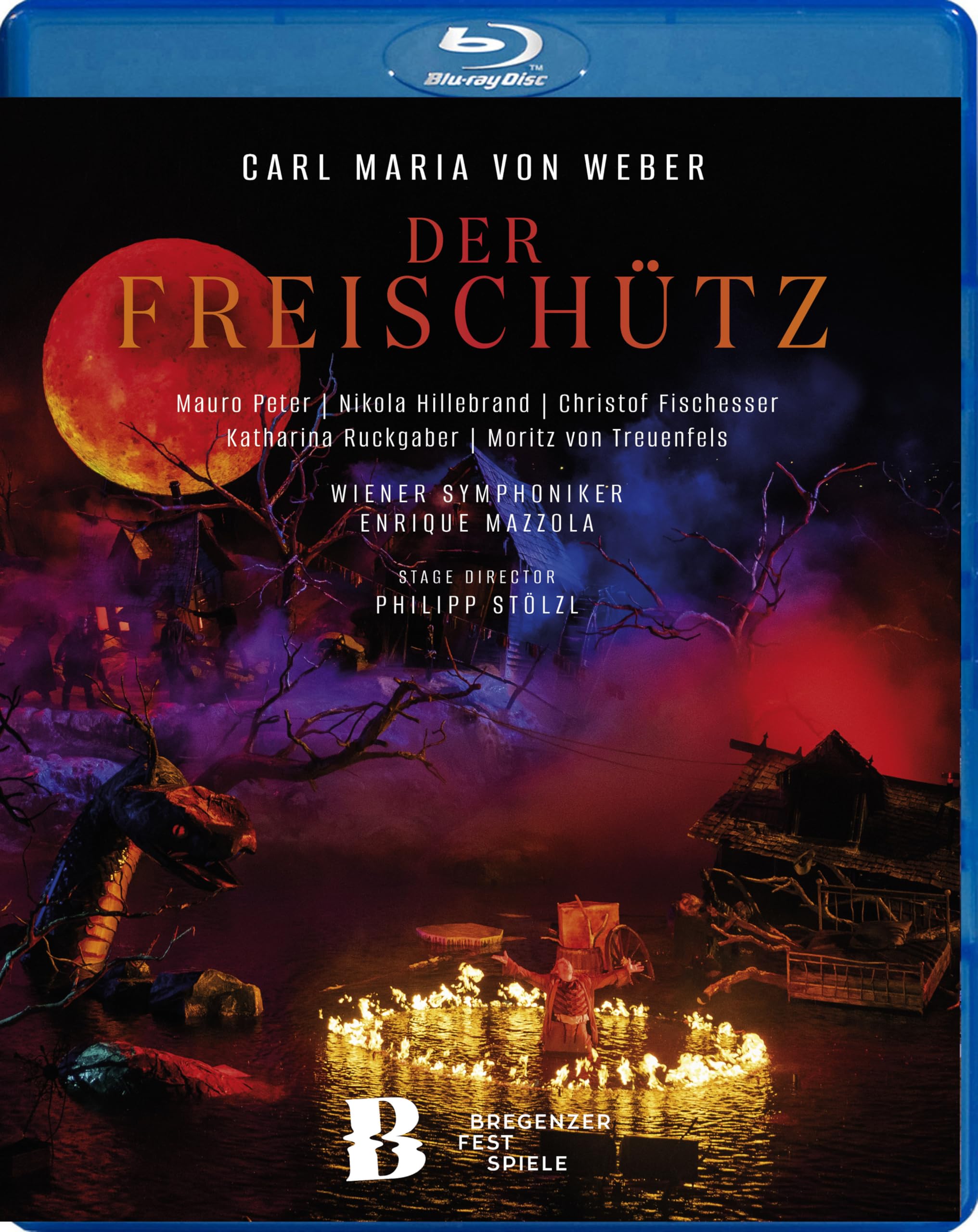 Weber : Der Freischütz. Peter, Hillebrand, Fischesser, Ruckgaber, Treuenfels, Mazzola, Stolzl. [Blu-ray]