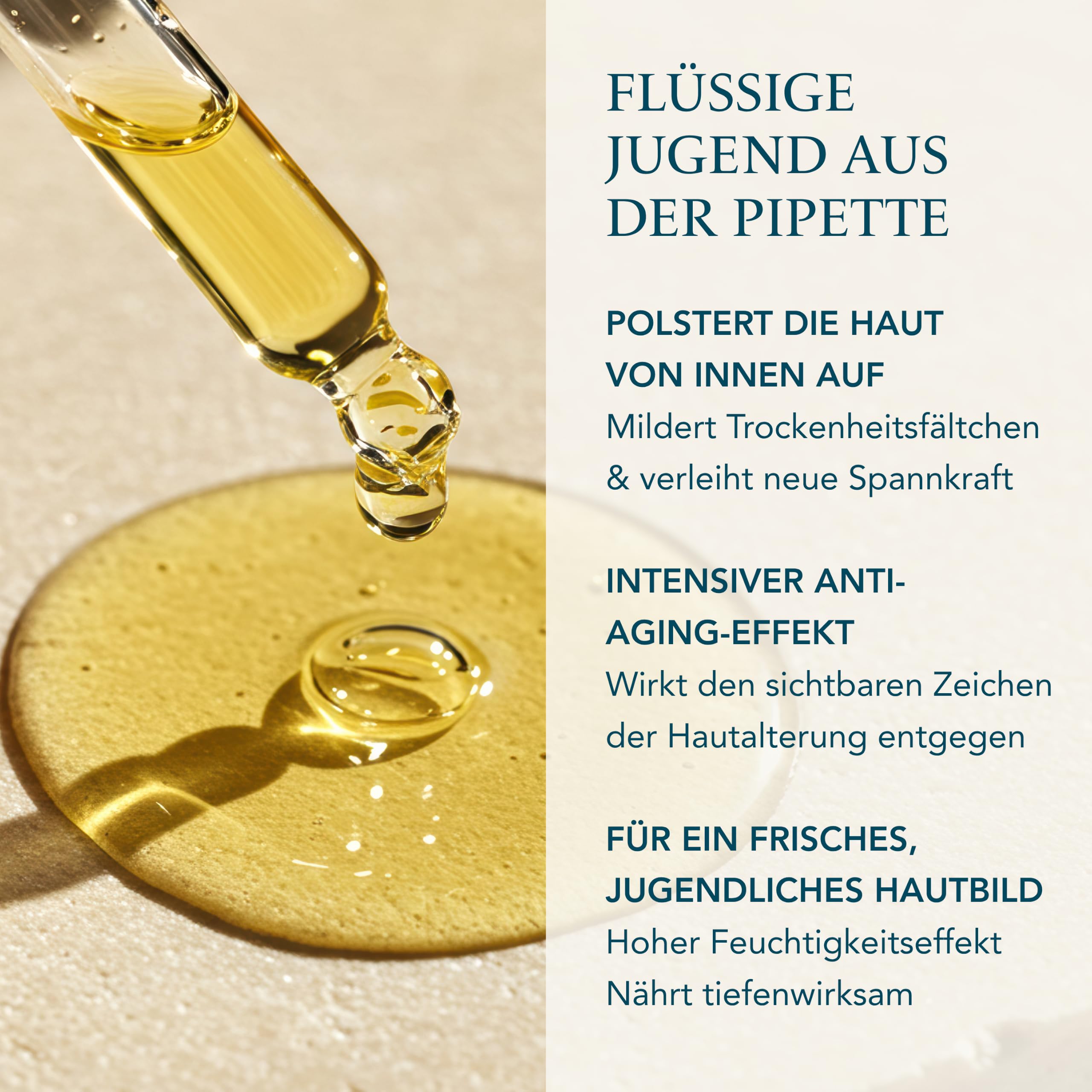 Liquid Youth – Anti-Aging Gesichtsöl mit Jojoba, Hagebutte, Sanddorn & Coenzym Q10 | Straffend & regenerierend | Vegan & mikroplastikfrei | Für reife & trockene Haut