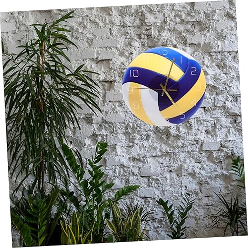 Miniatura 3 de Garneck Reloj de pared deportivo para baloncesto, silencioso, decorativo, silencioso, para sala de estar, dormitorio, habitación de los niños
