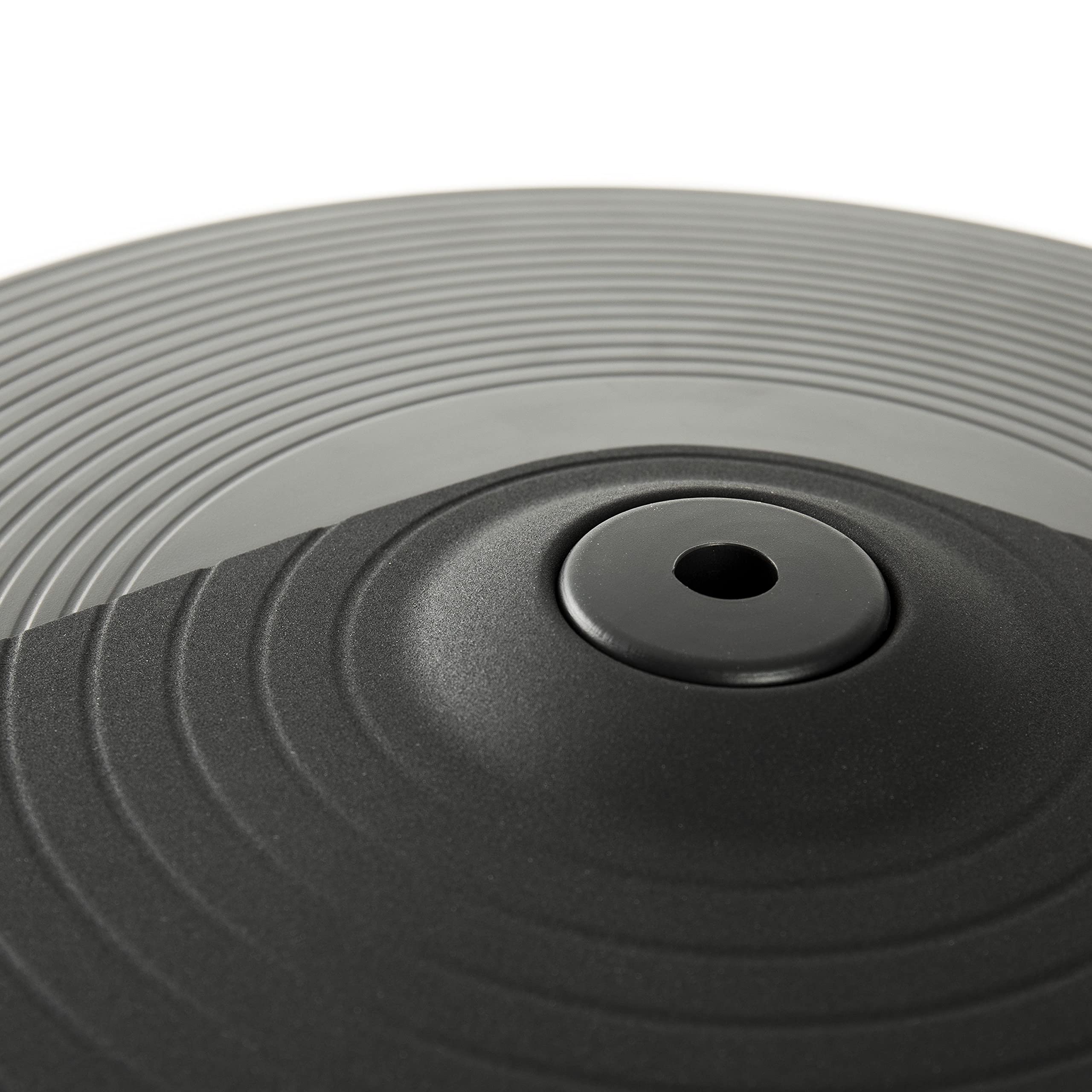 Fame FCP12HHS HiHat Cymbal Pad 12, Professionelles Stereo E-Drum Becken Pad, Gummispielfläche, 2 Zonen, Realistische Ansprache, Perfekter Rebound, Kompatibel mit Fame DD-Modellen, Alesis