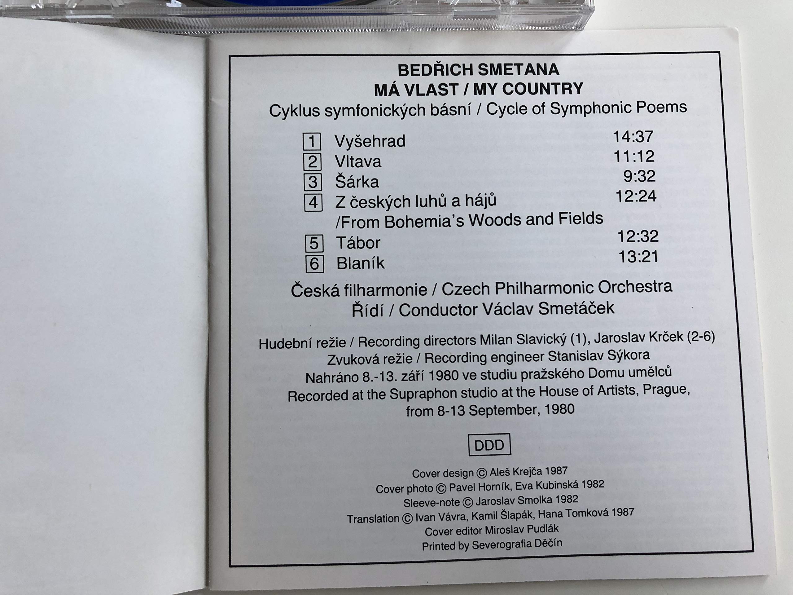 Smetana: Má Vlast / My Country