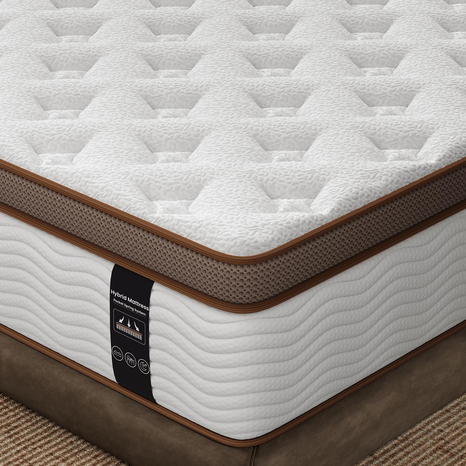 The 5 Best Mattresses Under $2,000 in 2026 3 BedStory Hybrid Mattress product photo