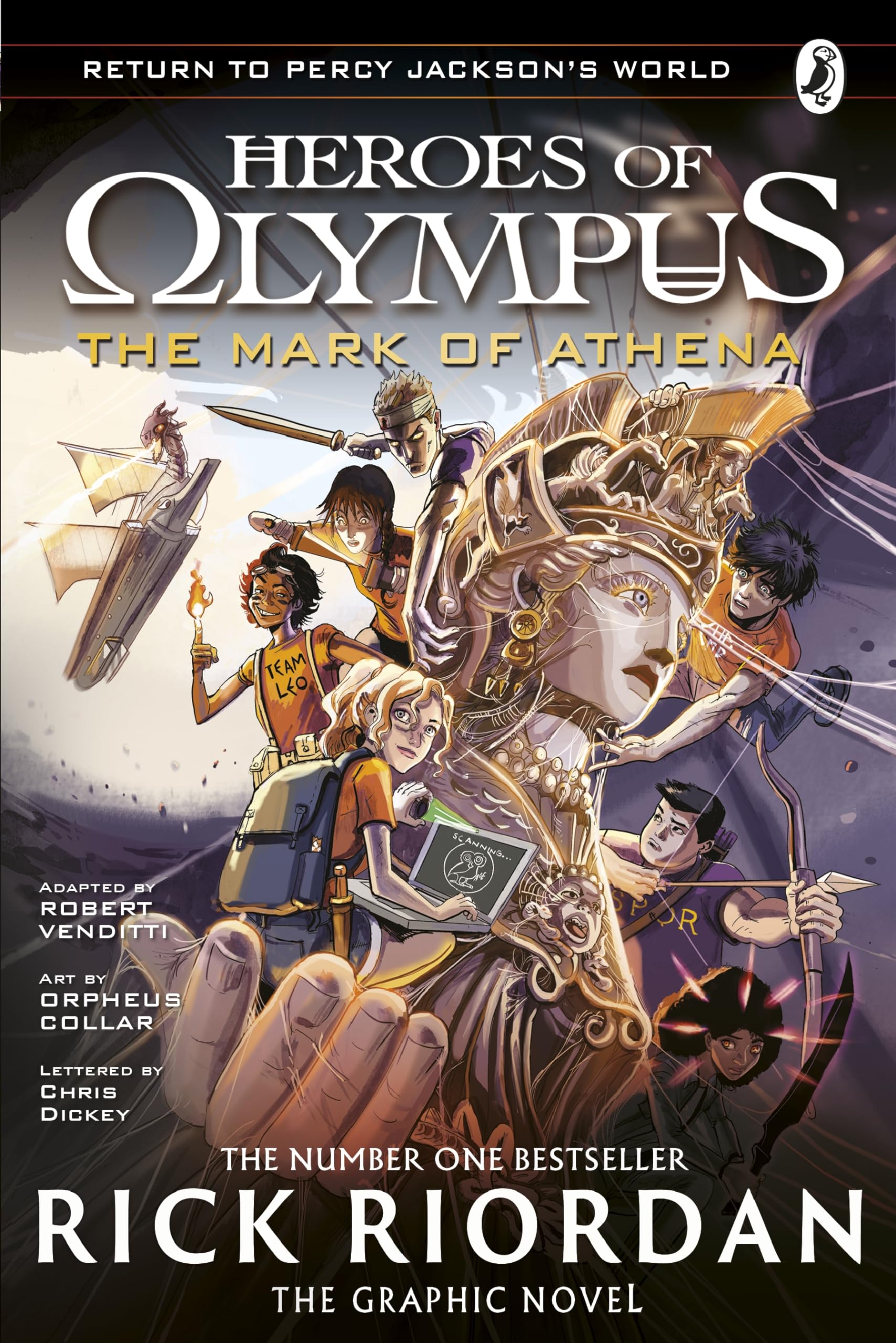 The Mark of Athena: The Graphic Novel (Heroes of Olympus Book 3) (Heroes of Olympus Graphic Novels, 3) Paperback – 23 November 2023