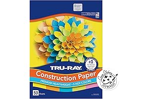 Tru-Ray Construction Paper: Vibrant Hues, Sturdy Support