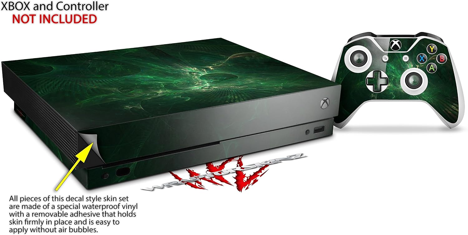 Decal Vinyl Skin Wrap Compatible with Xbox One X Console and Controller - Theta Space