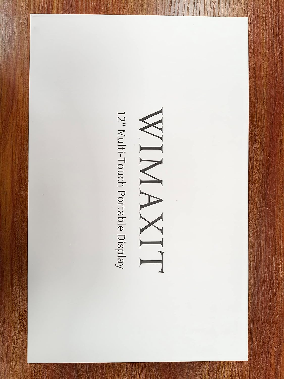 WIMAXIT Monitor touchscreen portatile 12 pollici, monitor VESA per la cura degli occhi 70% sRGB IPS HDR Display per computer con 2 porte USB C, altoparlanti doppi mini HDMI con supporto