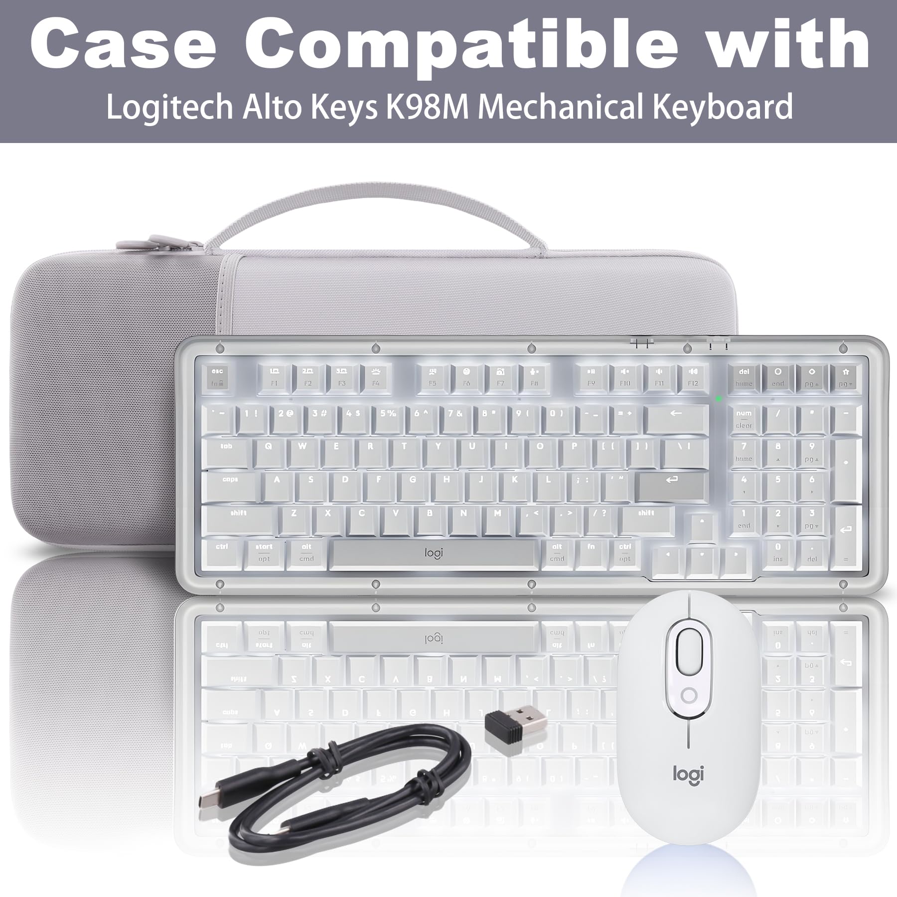 Amazon.co.jp: （ケースのみ）ロジクール Logicool Alto Keys K98M