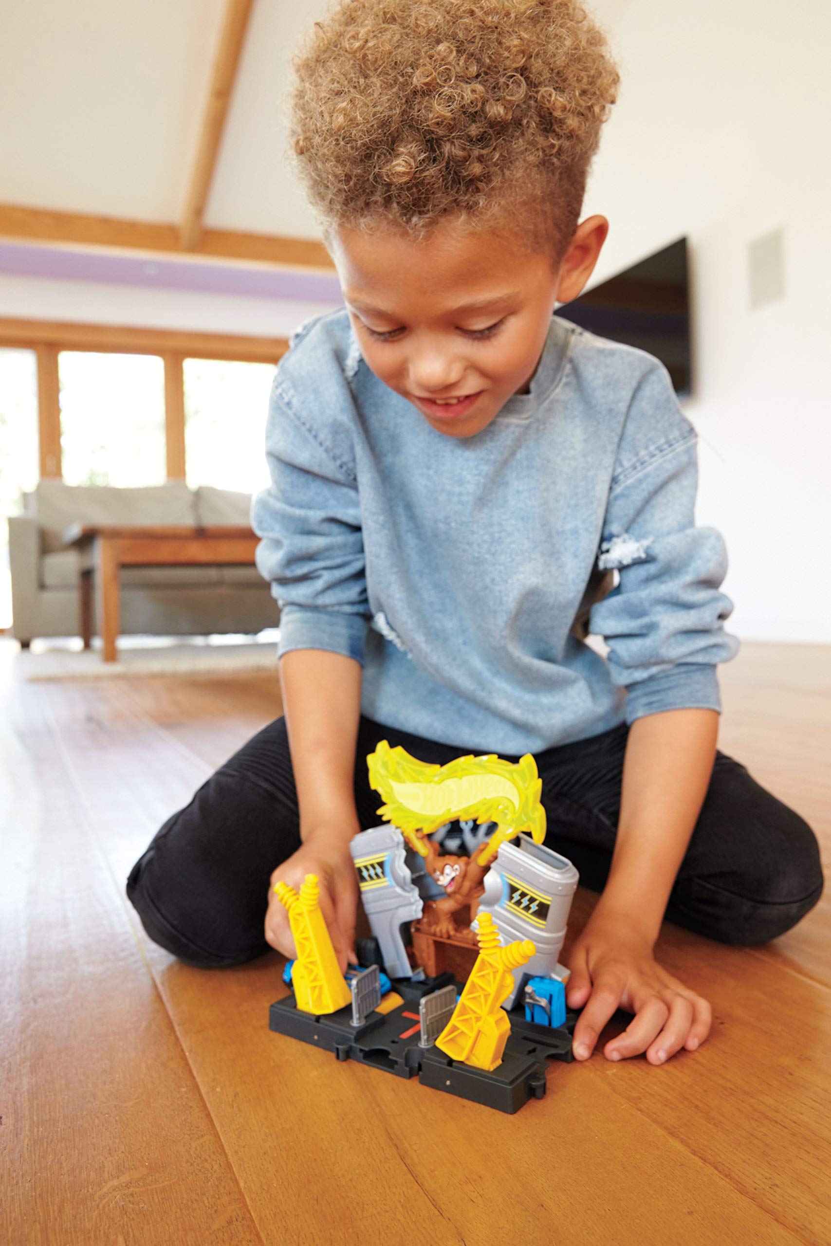 Hot Wheels City Downtown Power Plant Blast Play Set Desertcart