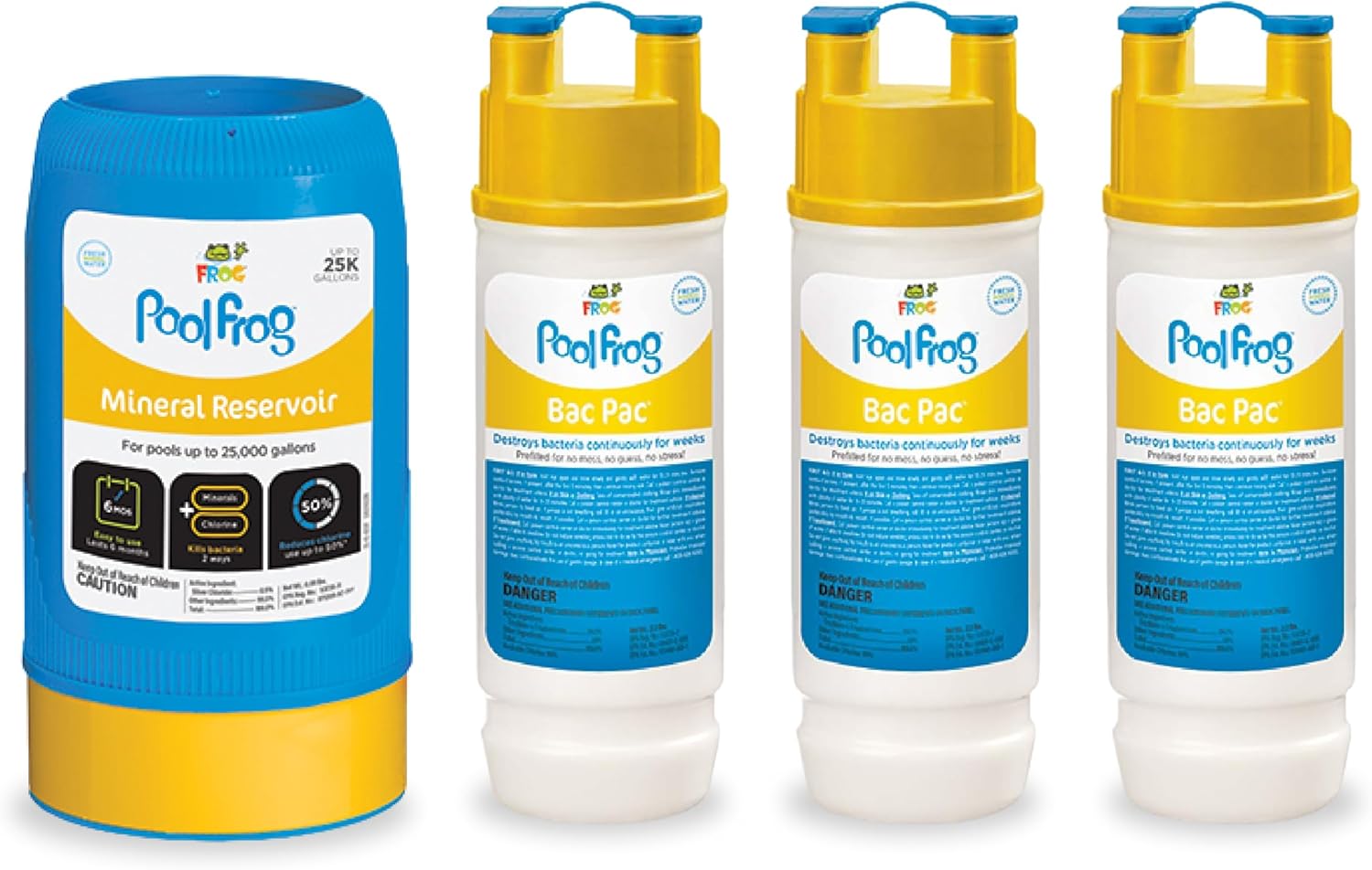 FROG Mineral Reservoir for Pool FROG 6100 Cycler with Bac Pac Cartridges