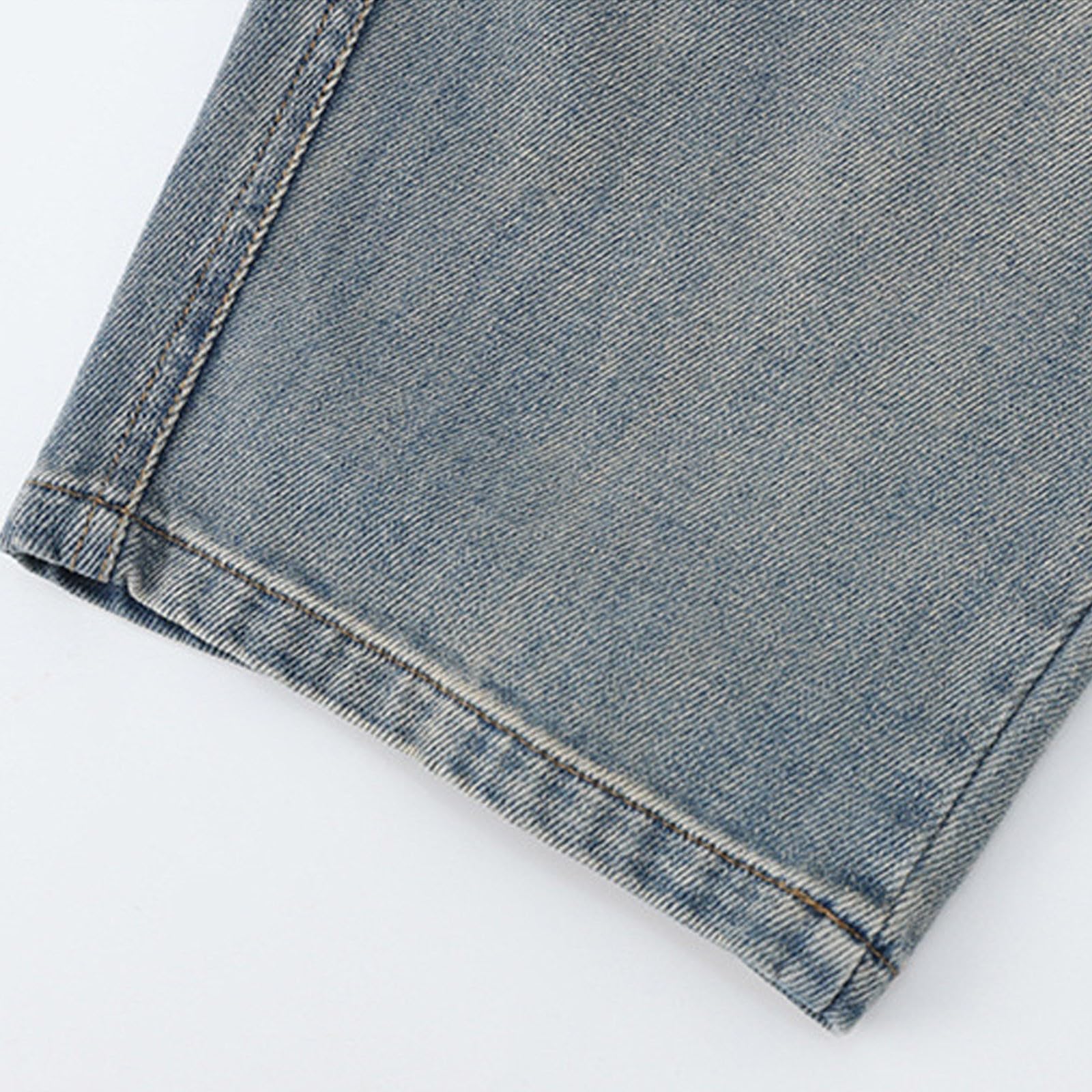 Générique Pantalons en Denim Jean Baggy Garçon Printemps Automne Enfants Slim Fit Tapered Jeans Garcon Pantalon Noir École Loisirs Été Chat Pâques Années 90 Hip Hop Streetwear Cadeau