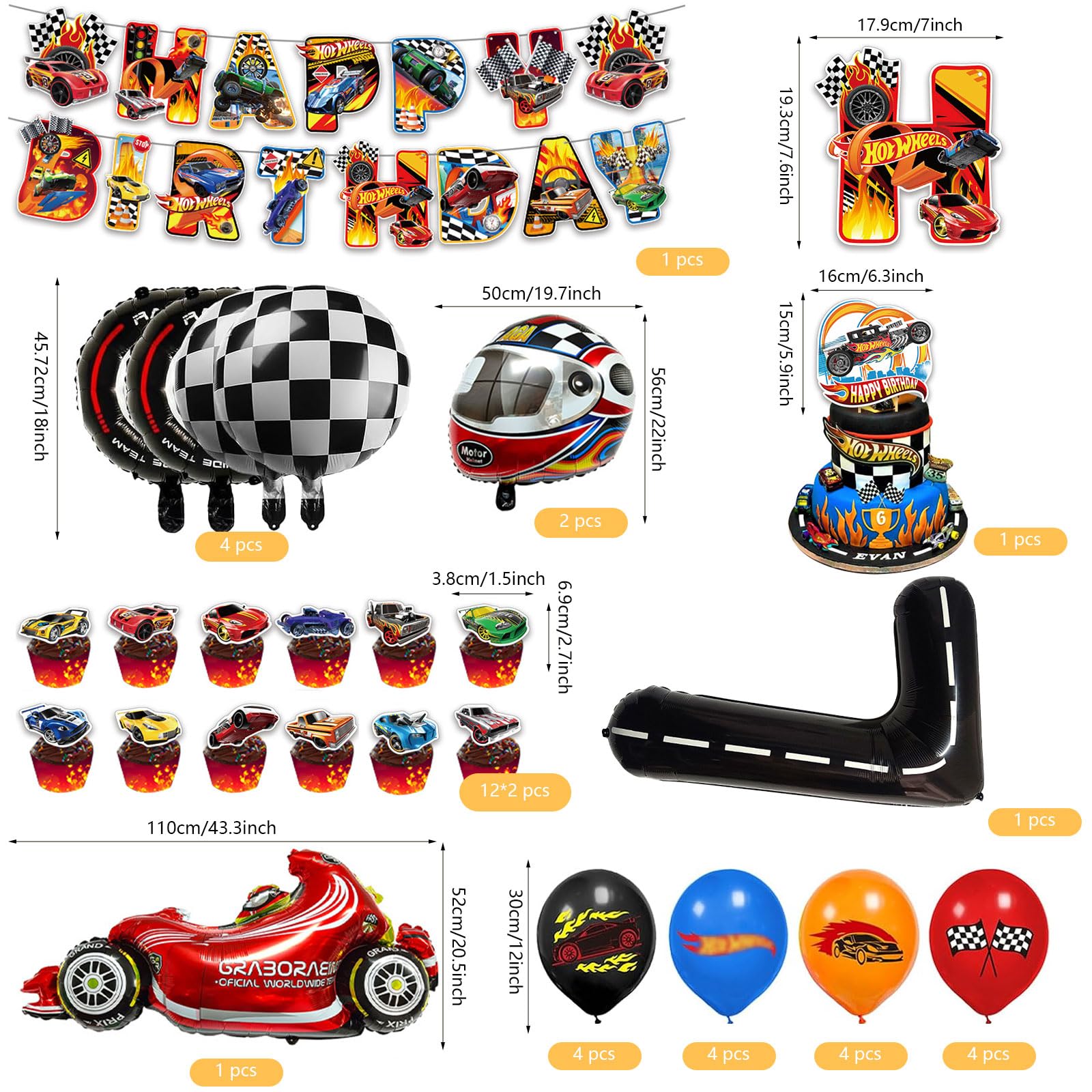 Ballon verjaardag auto 5 jaar, decoratie verjaardag auto's 5 jaar Ballon verjaardag auto 5 jaar, decoratie verjaardag auto's 5 jaar