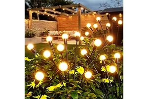 Wind Dance Solar Lights: Swaying Firefly Lights for a Magical Garden