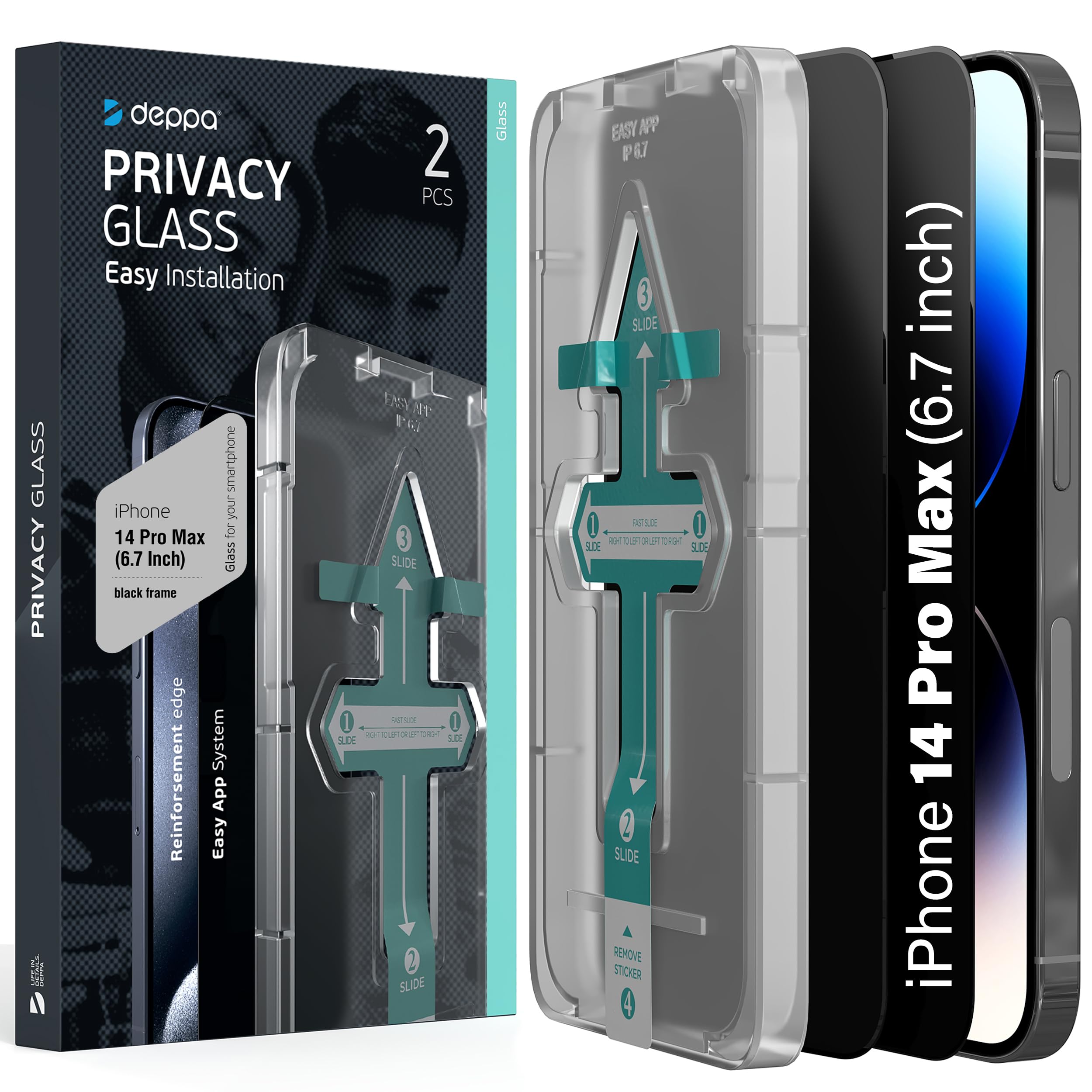 Thomson Delight TH201 Pack 2 Films de Protection d'écran en Verre trempé Haute Transparence, Ultra résistant (dureté 9H), Ultra Slim, Anti Traces, Pose Facile et Protection optimale