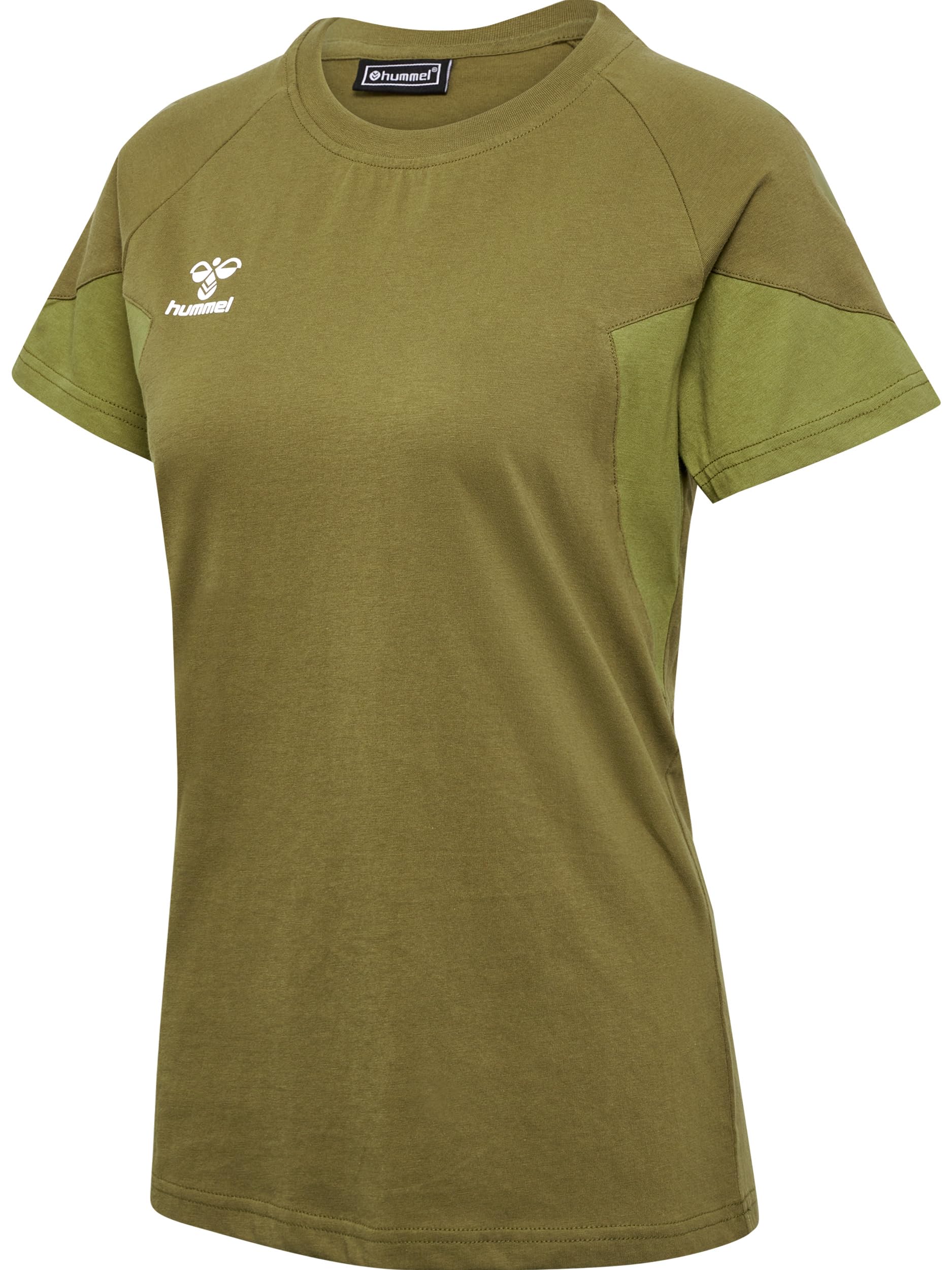 Hummel Damen Hmltravel S/S Woman T-Shirt, Military Olive, S EU