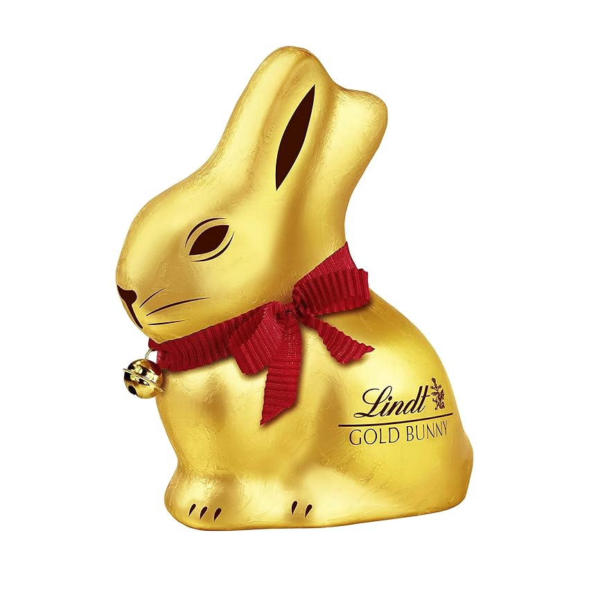 Immagine del prodotto Lindt Gold Bunny Latte, Coniglietto di Cioccolato al Latte, Pasqua, formato 100g