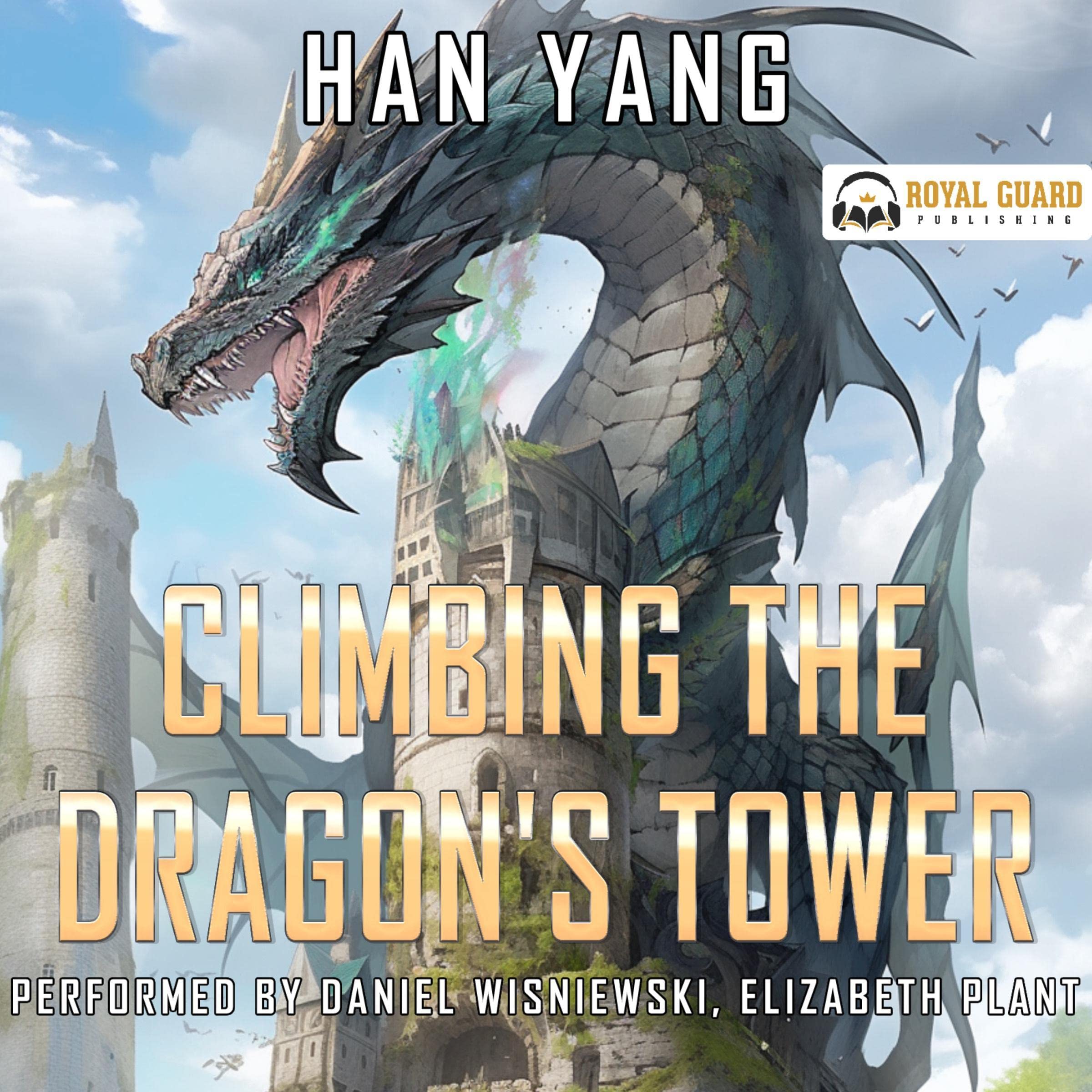 Cover art for Climbing the Dragon's Tower: LitRPG Fantasy
