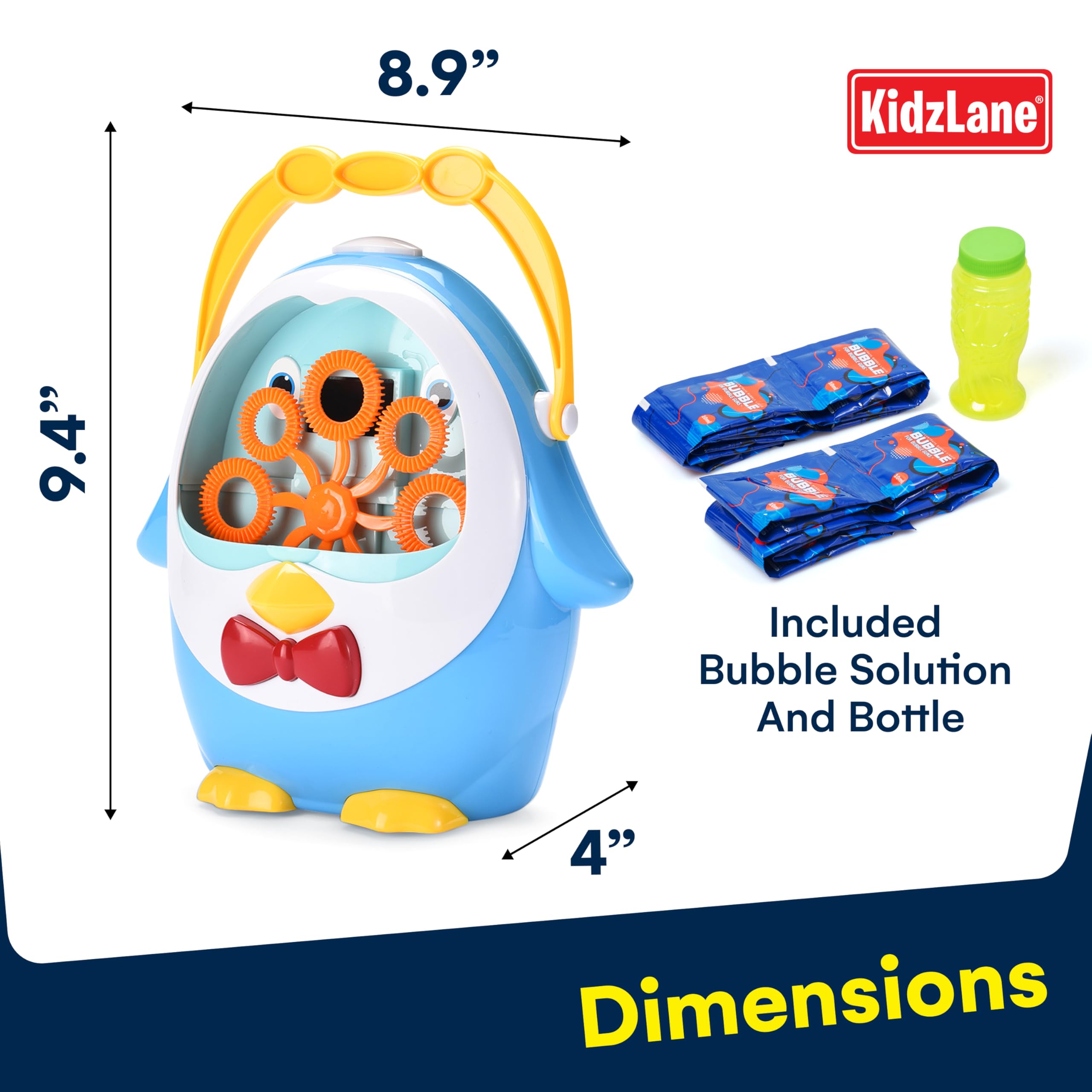 バブルマシン Amazon.com: Kidzlane Penguin Bubble Machine for Kids - Made of
