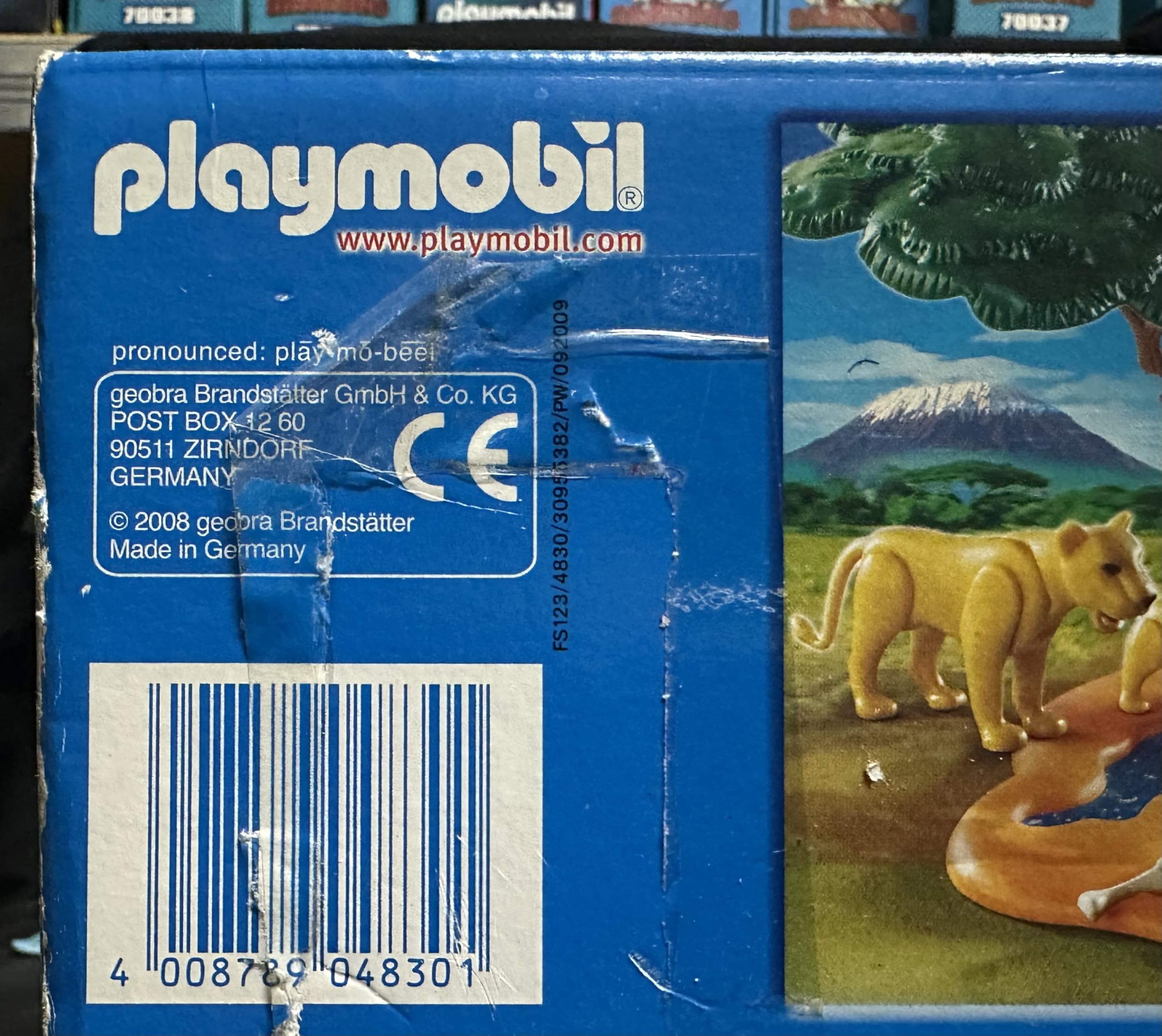 Playmobil Africa 4830 Leone con Scimmia