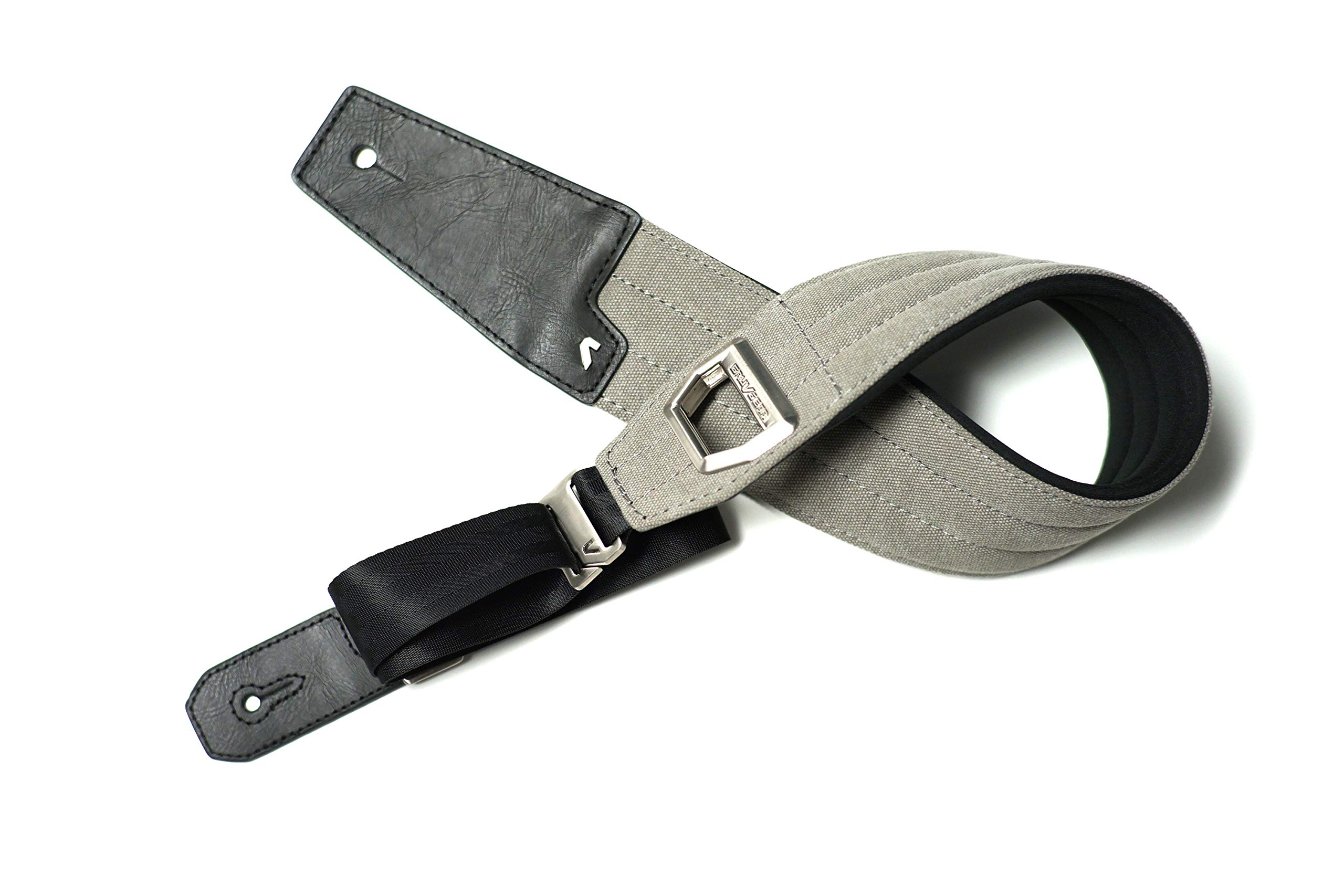 Gruv Gear FABRK Faux Leather Guitar Strap – Comfortable &Thick 3