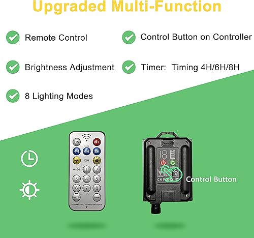 Miniatura 4 de Palmera artificial iluminada con luz solar, 6 pies, 3 pies, 2 pies, 2 pies, decoración para exteriores, 203 luces LED, árbol falso para interiores y