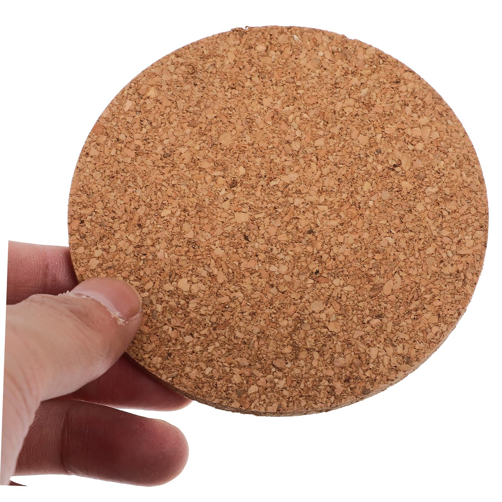 Mikikit 100pièces Dessous de Liege sous-Verres Decoratifs pour Boissons Resistant Chaleur Convient Tasses Cafe et Verres