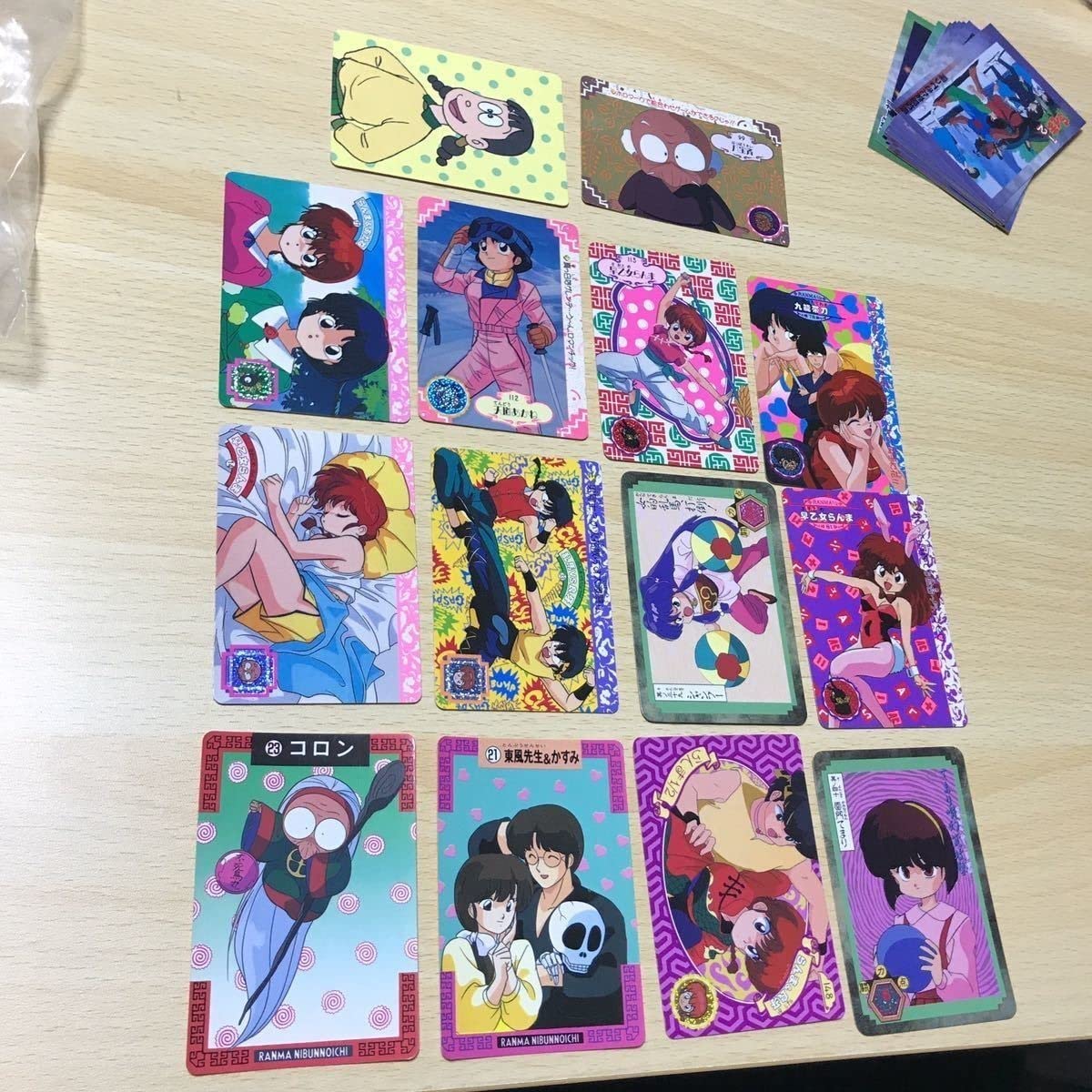 高橋留美子コレクションカード　うる星やつら ➀ エポック 高橋留美子コレクションカード うる星やつら 37枚