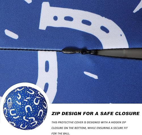 Miniatura 32 de Harrison Howard Howdy Bally Horse Playball Covers Mega Ball Funda protectora para uso equino Patrones divertidos exclusivos Meadow Fiesta 25