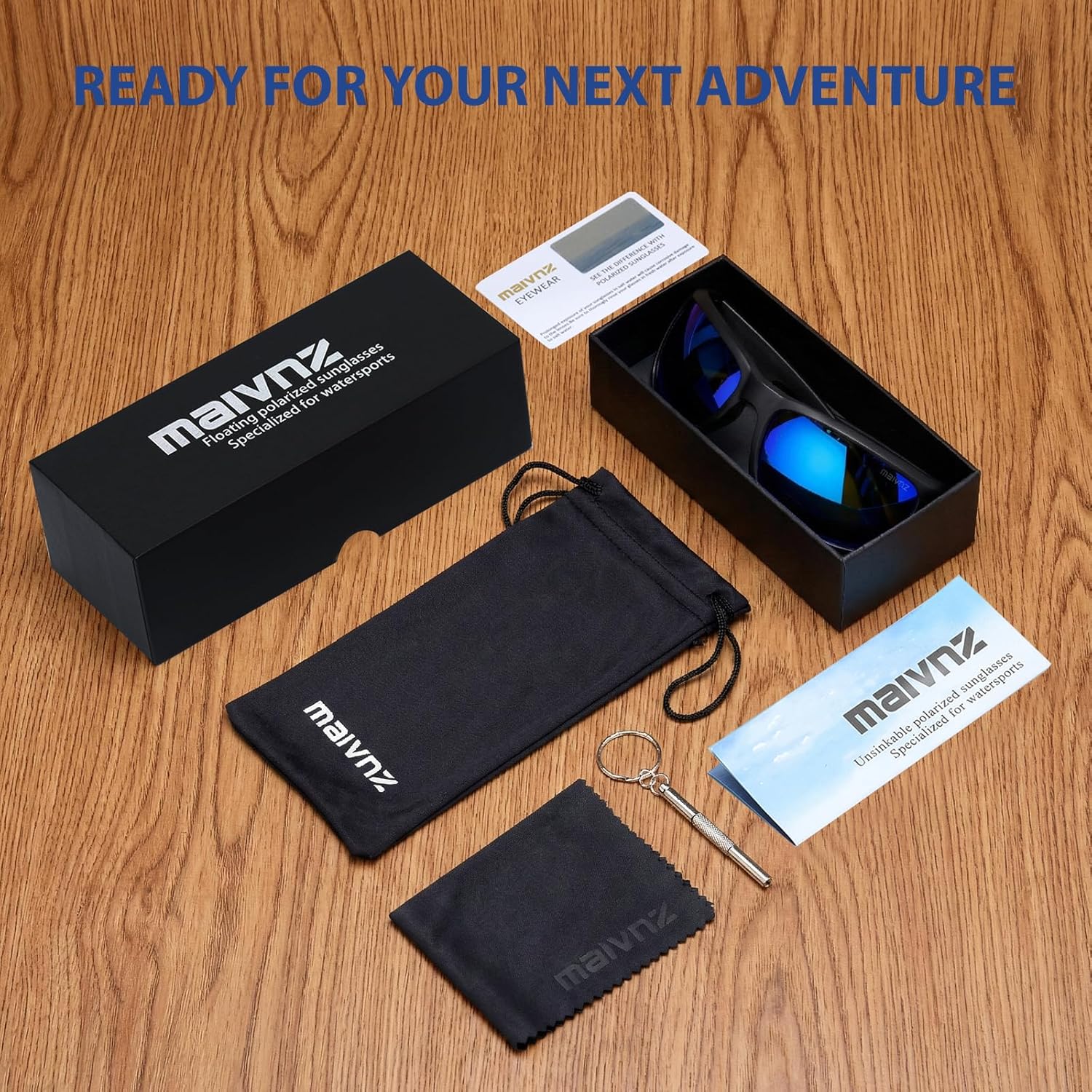 maivnz Floating Polarized Fishing Sunglasses for Men Women, Unsinkable UV400 Sports Glasses for Kayaking, Boating & Surf - Image 8