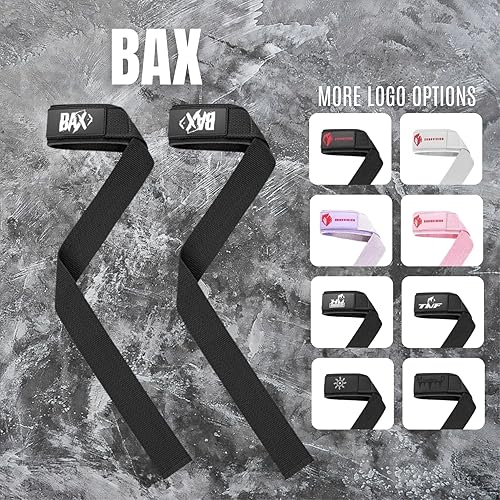 Miniatura 6 de Correas de levantamiento de pesas, soporte de muñeca para hombres, correas de elevación gruesas y cómodas, ajuste seguro, agarre mejorado, correas