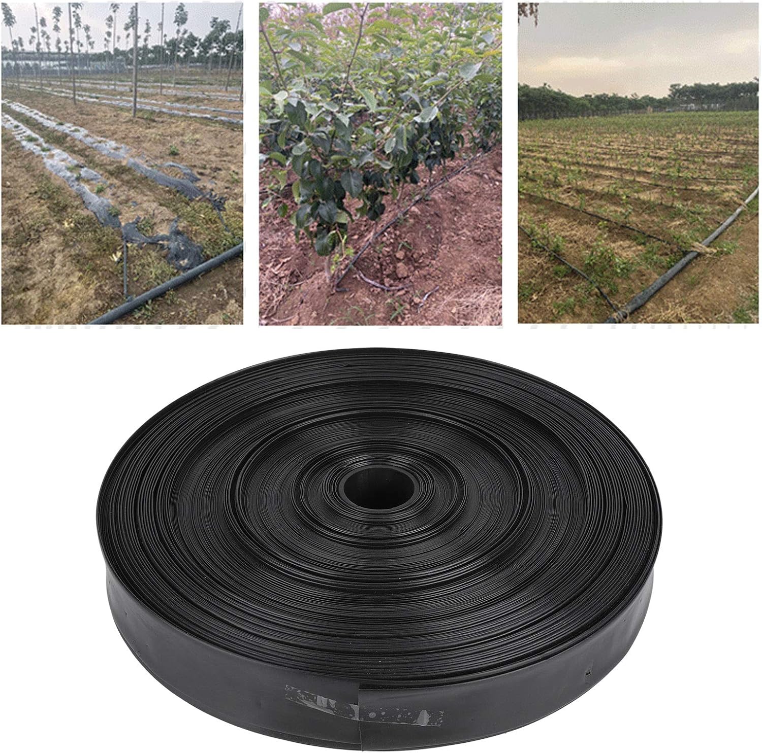 Drip Irrigation Tubing Tape, Garden Wate Tube Line,Distribution Irrigation Drip Line Tubing for Garden Irrigation System