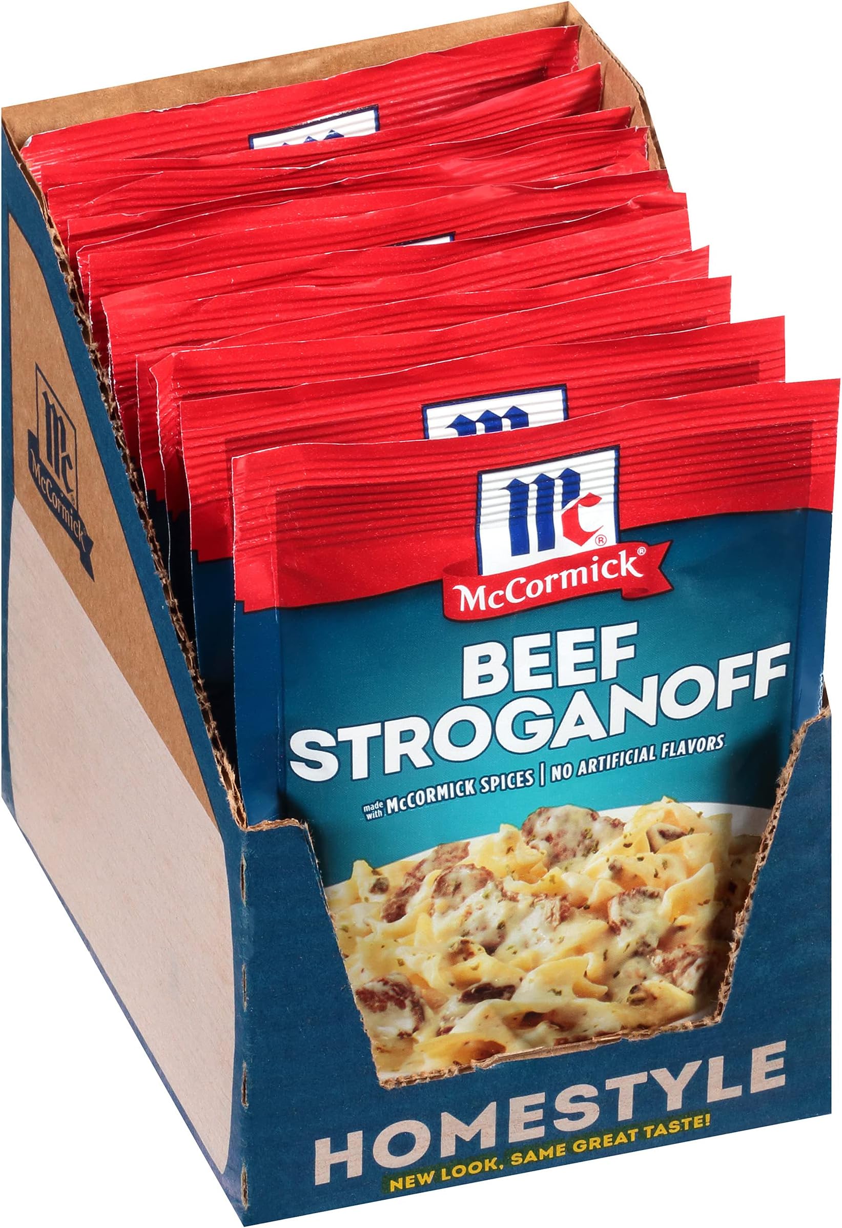 - Beef Stroganoff Seasoning Mix, 1.5 oz (Pack of 12)