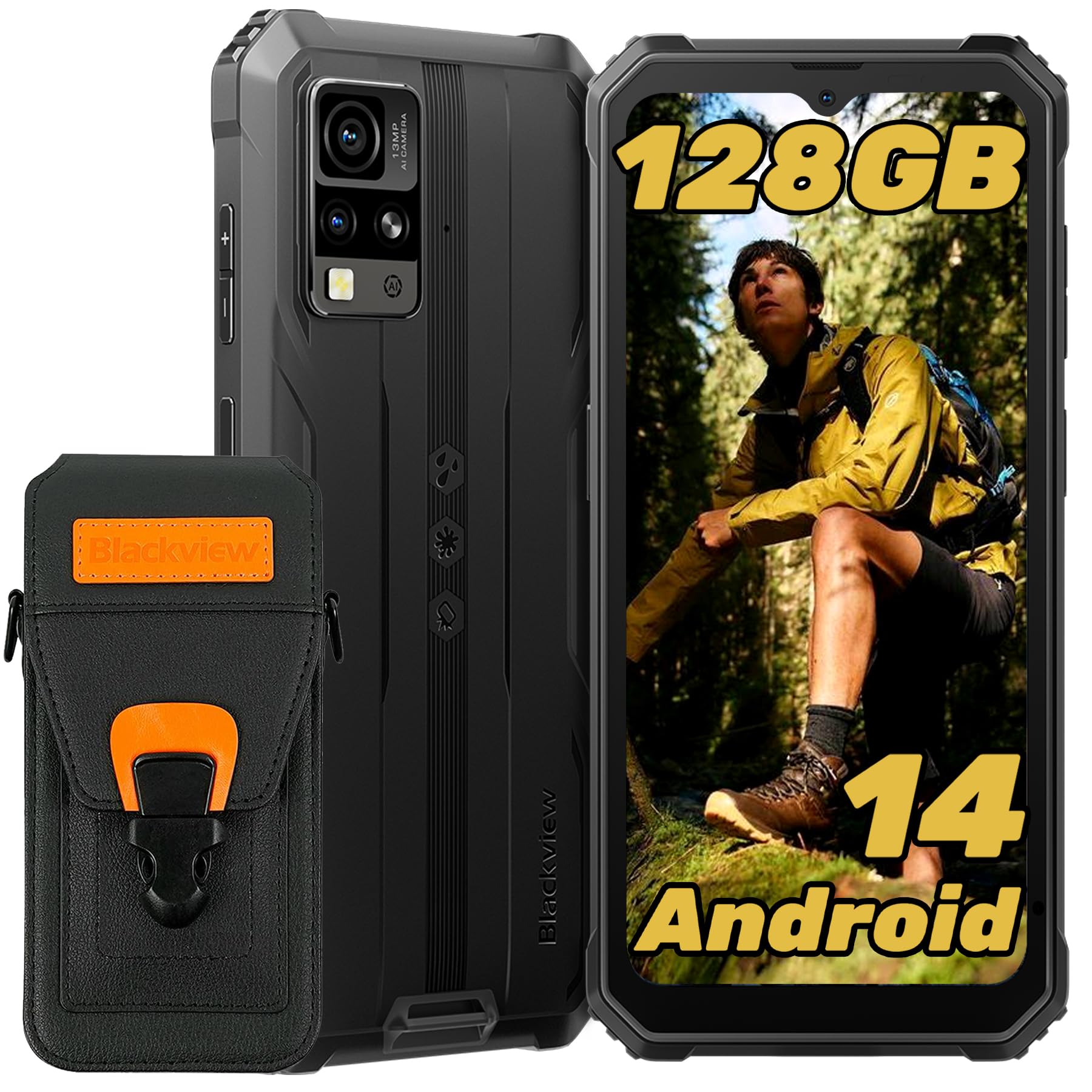 ブラックビュー BV4800Pro Android14 SIMフリー 1334 Amazon | Blackview BV4800Pro タフネススマホ Android14 SIM