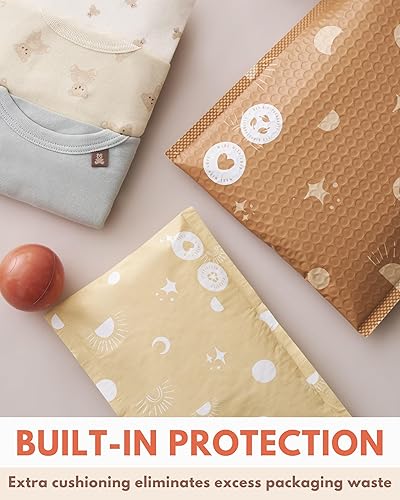 Miniatura 116 de Impack - Paquete de 25 sobres de polietileno de 10 x 13 pulgadas, bolsas de envío biodegradables para ropa, sobres de correo autoadhesivos verde