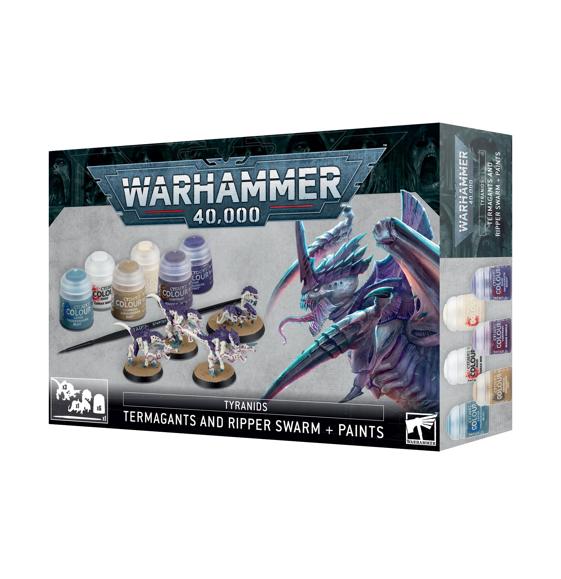 Warhammer+40k+-+Citadel+Tyranides+Paint+Set