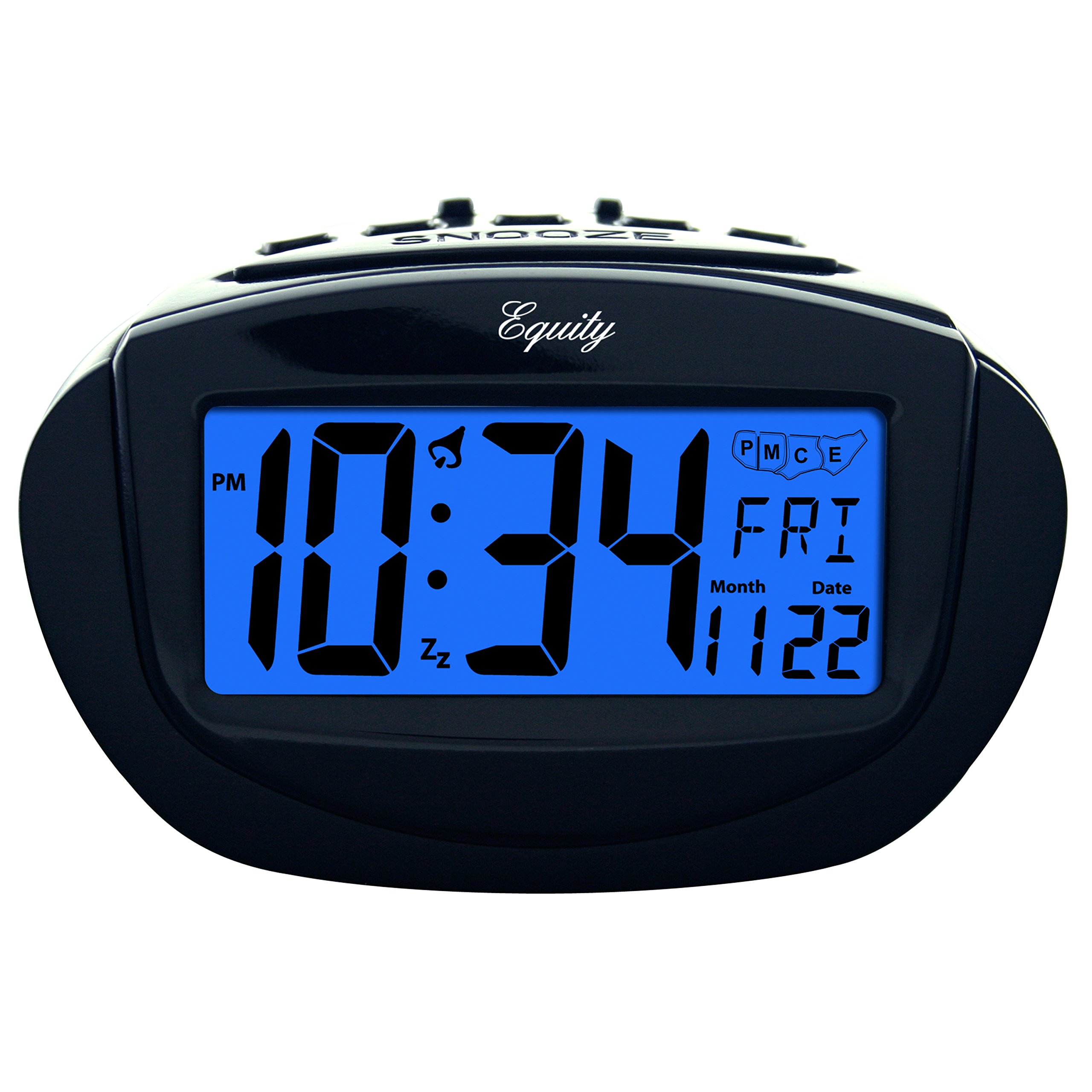 La Crosse Technology Equity by 31022 Insta-Set LCD Alarm Clock
