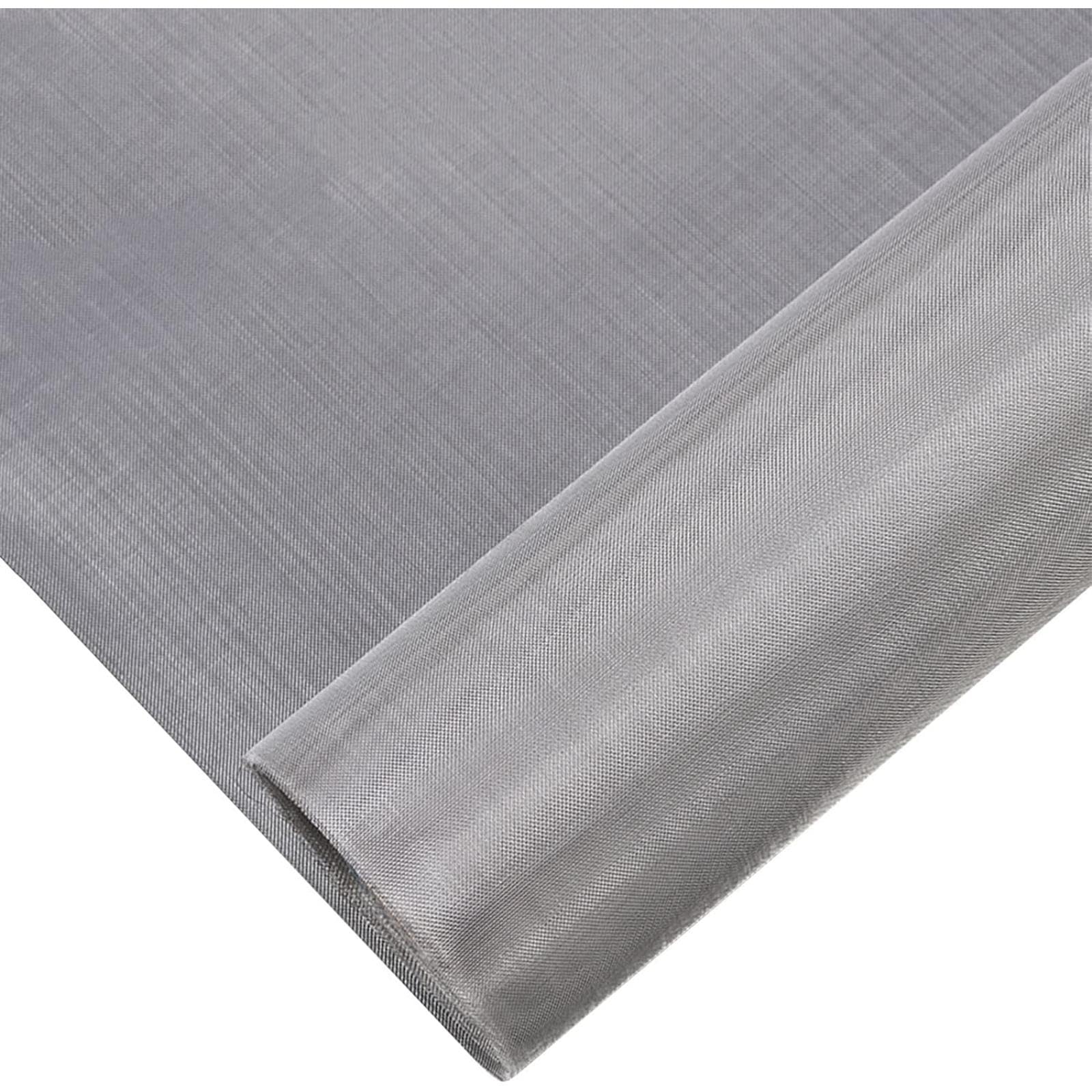 Rollo de Malla de Alambre de Acero Inoxidable 304, Malla de 100 Hilos, Malla filtrante de Metal Tejido, Malla de ventilación de Acero Inoxidable para Cubierta de Flujo de Aire, Tela protecto