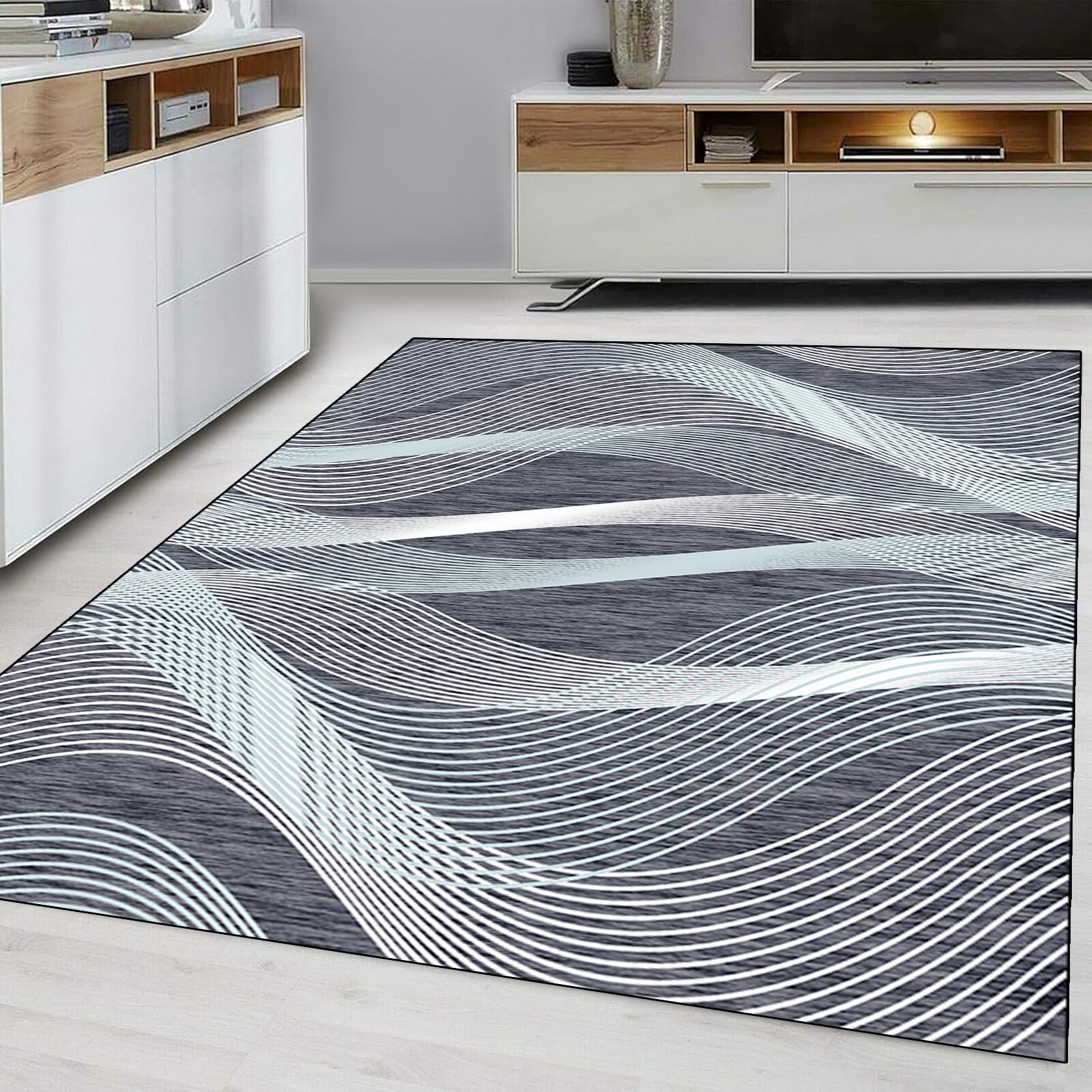 Alfombra lavable de cocina antideslizante para evitar caídas y manchas