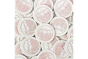 JAGERGREEN Wax Seal Stickers for Wedding Invitations